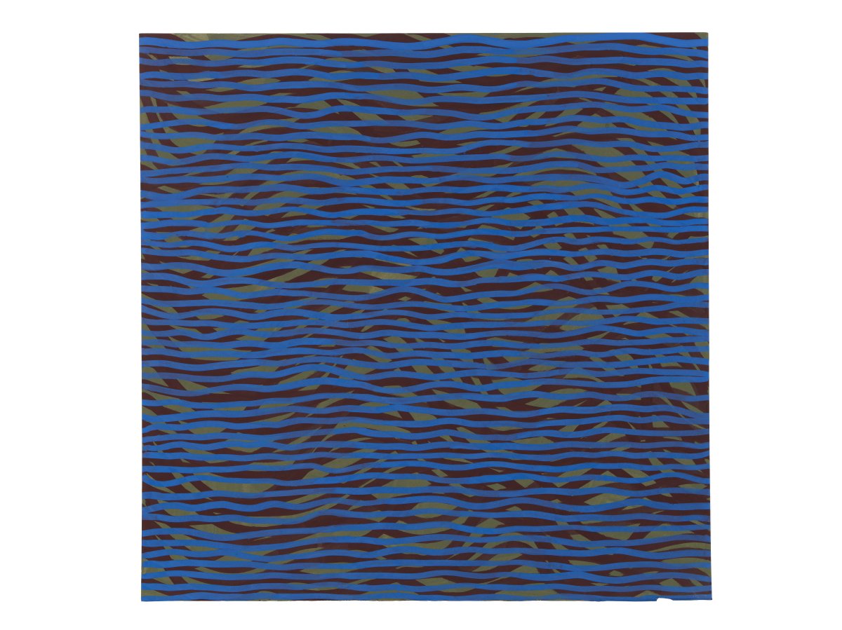 Sol LeWitt, Horizontal Lines In Color, 2004