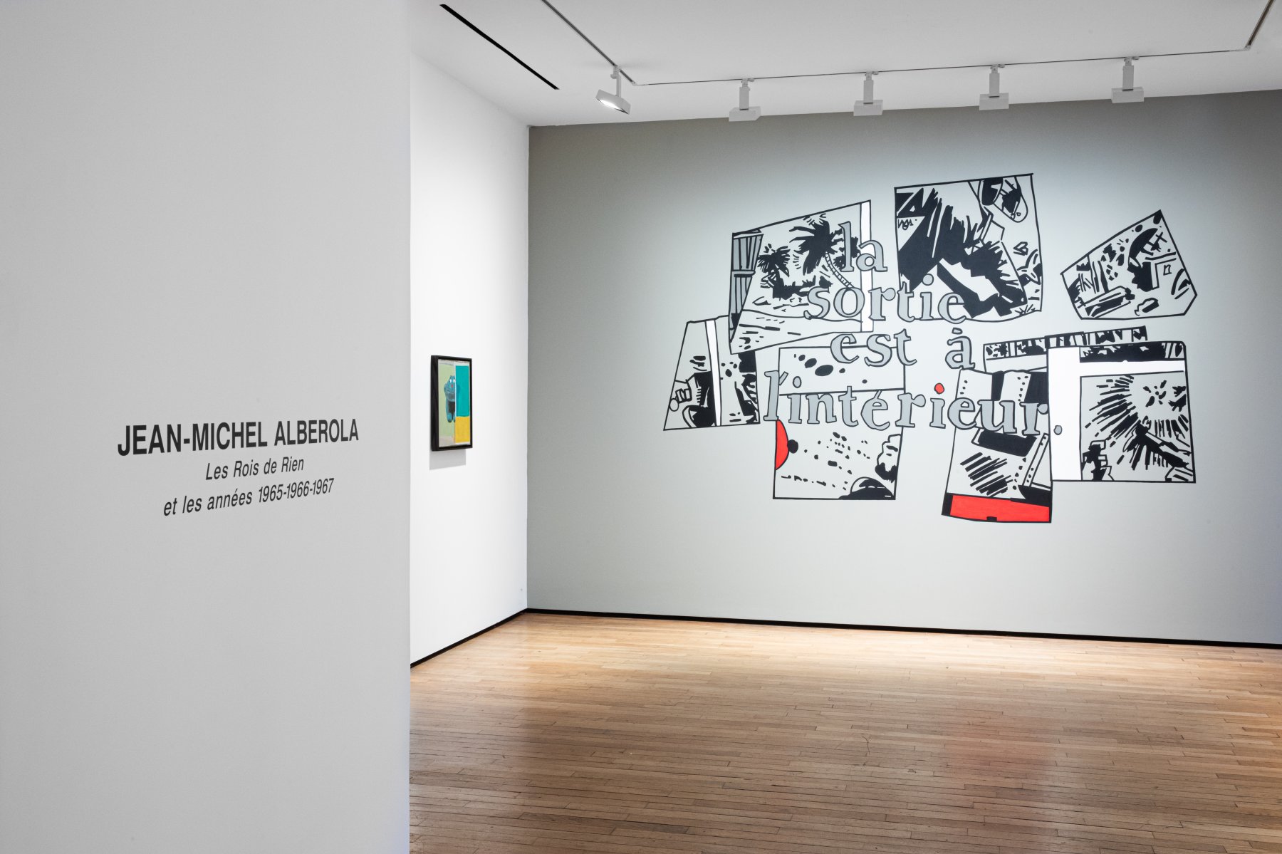Installation image for Jean-Michel Alberola: Les rois de rien et les années 1965-1966-1967, at Templon