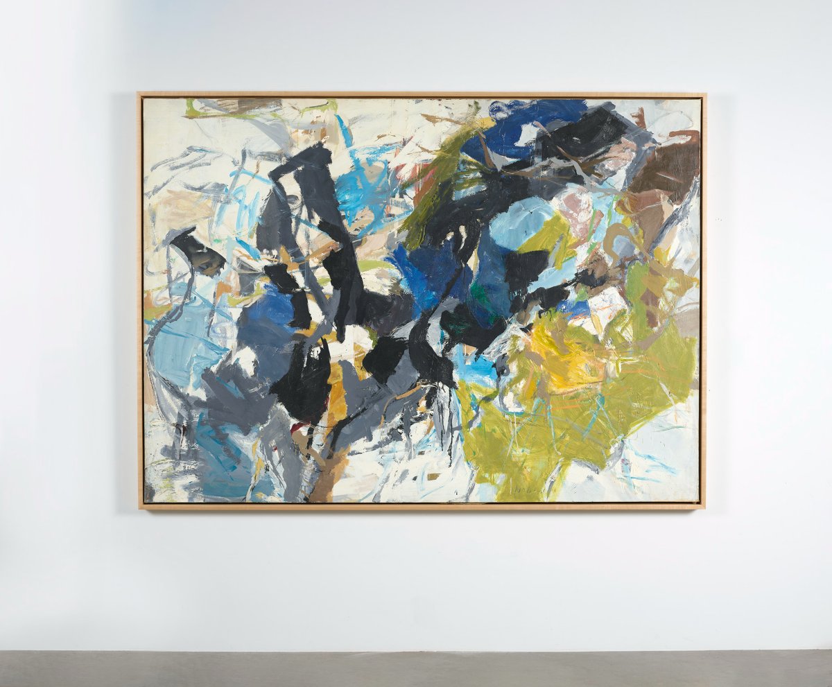 Perle Fine, The Wave, Roaring, Breaking (Gardenpartie), 1959