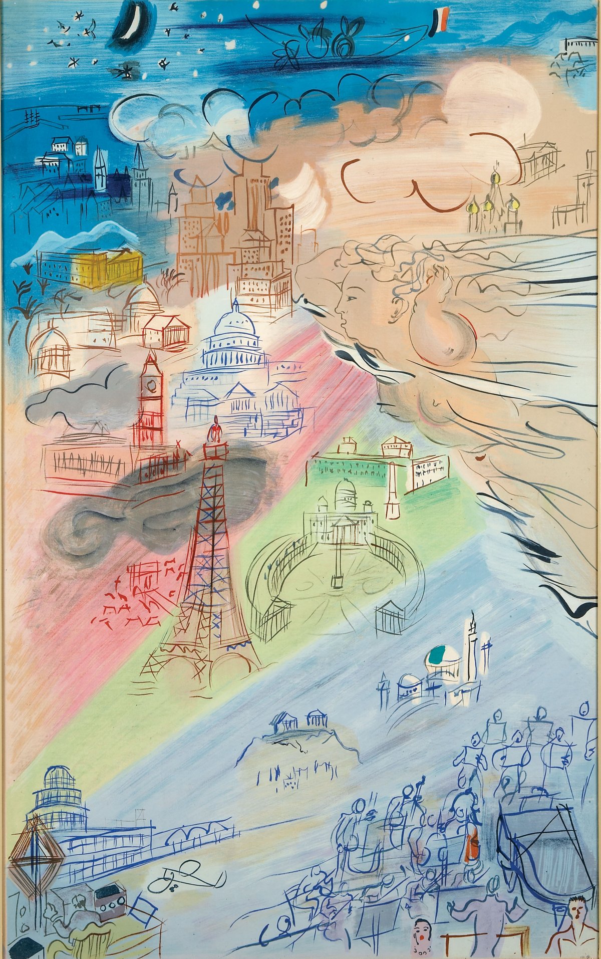 Raoul Dufy, La Fee Electricite I, 1953