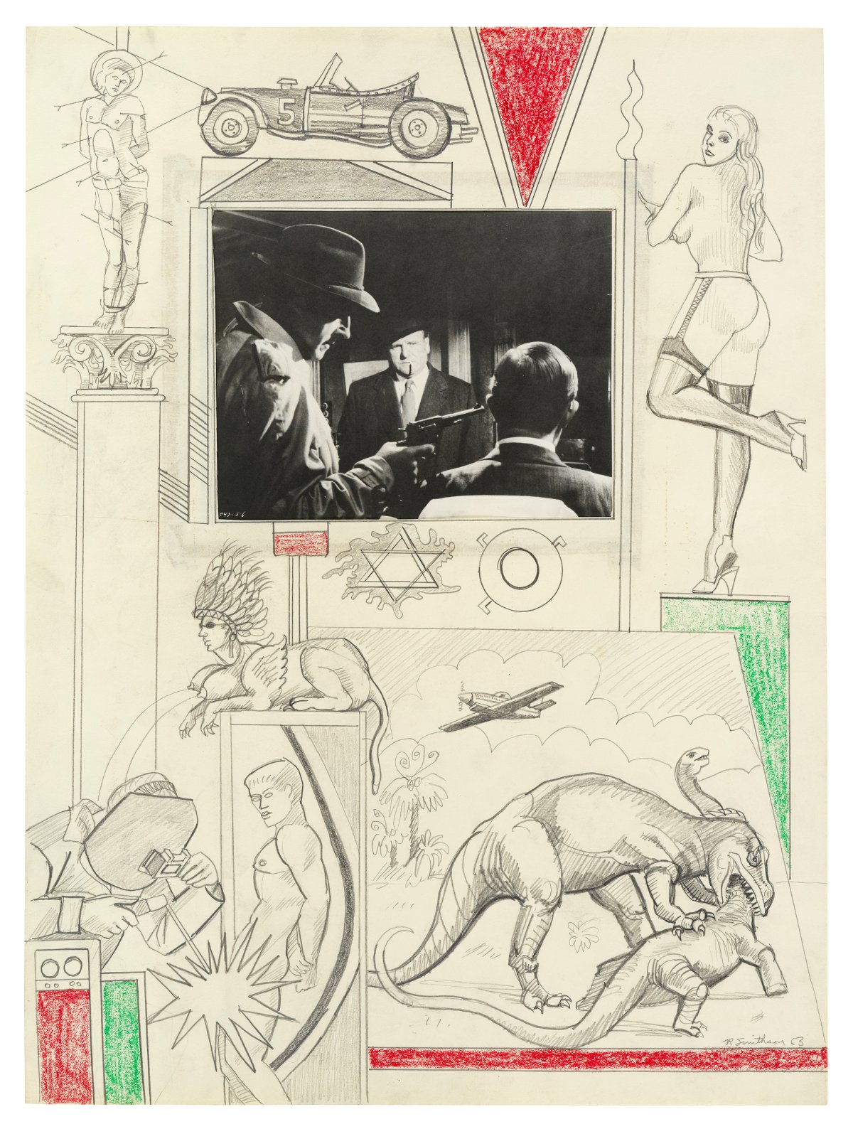 Robert Smithson, Untitled, 1963
