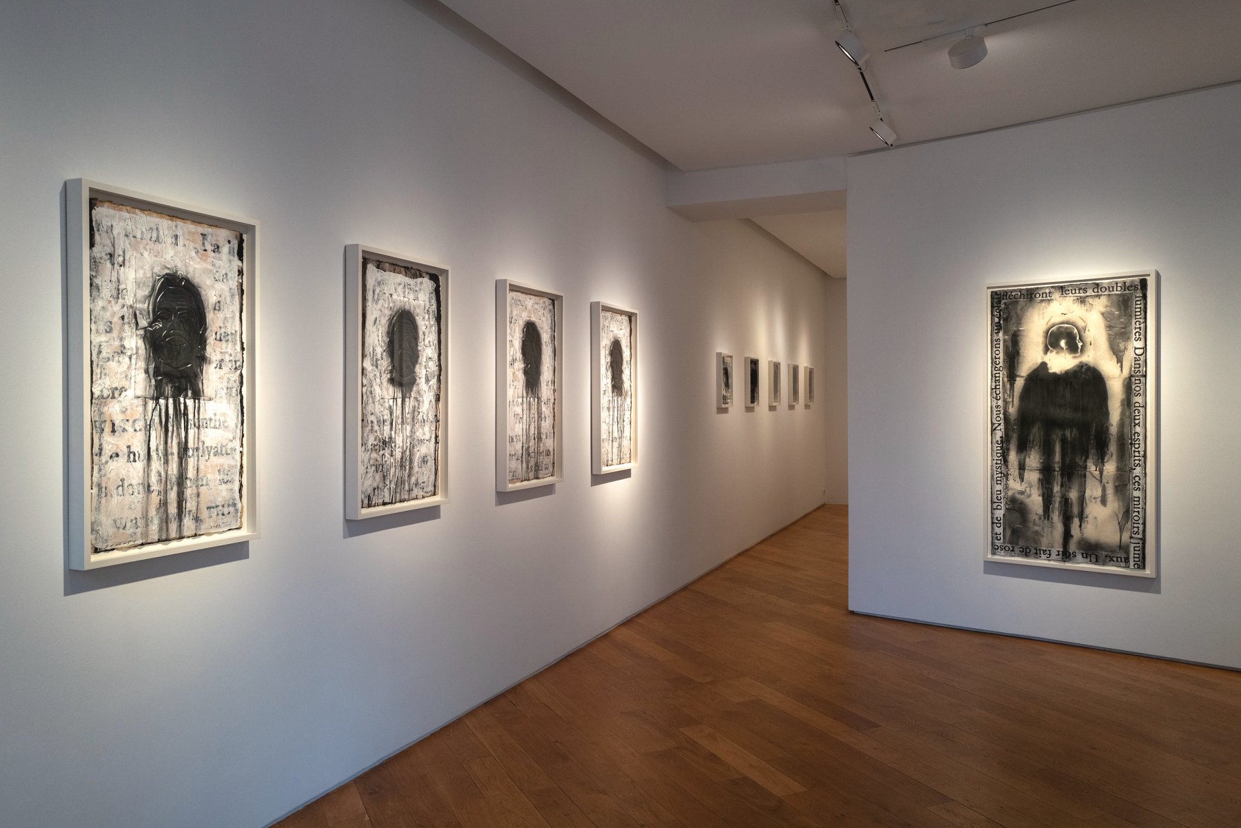 Image for Jaume Plensa: Miroirs (collages), at Galerie Lelong Matignon