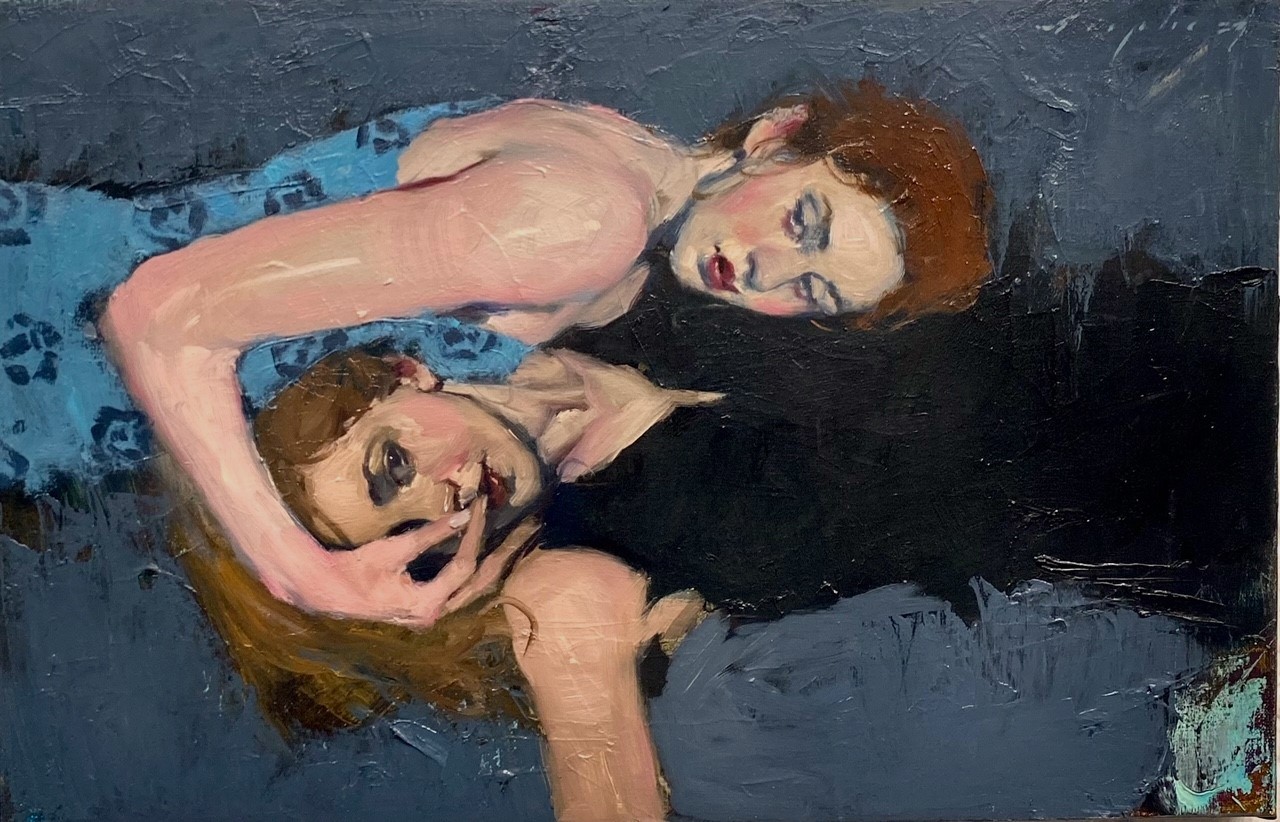 Malcolm Liepke, Two Women, 2023