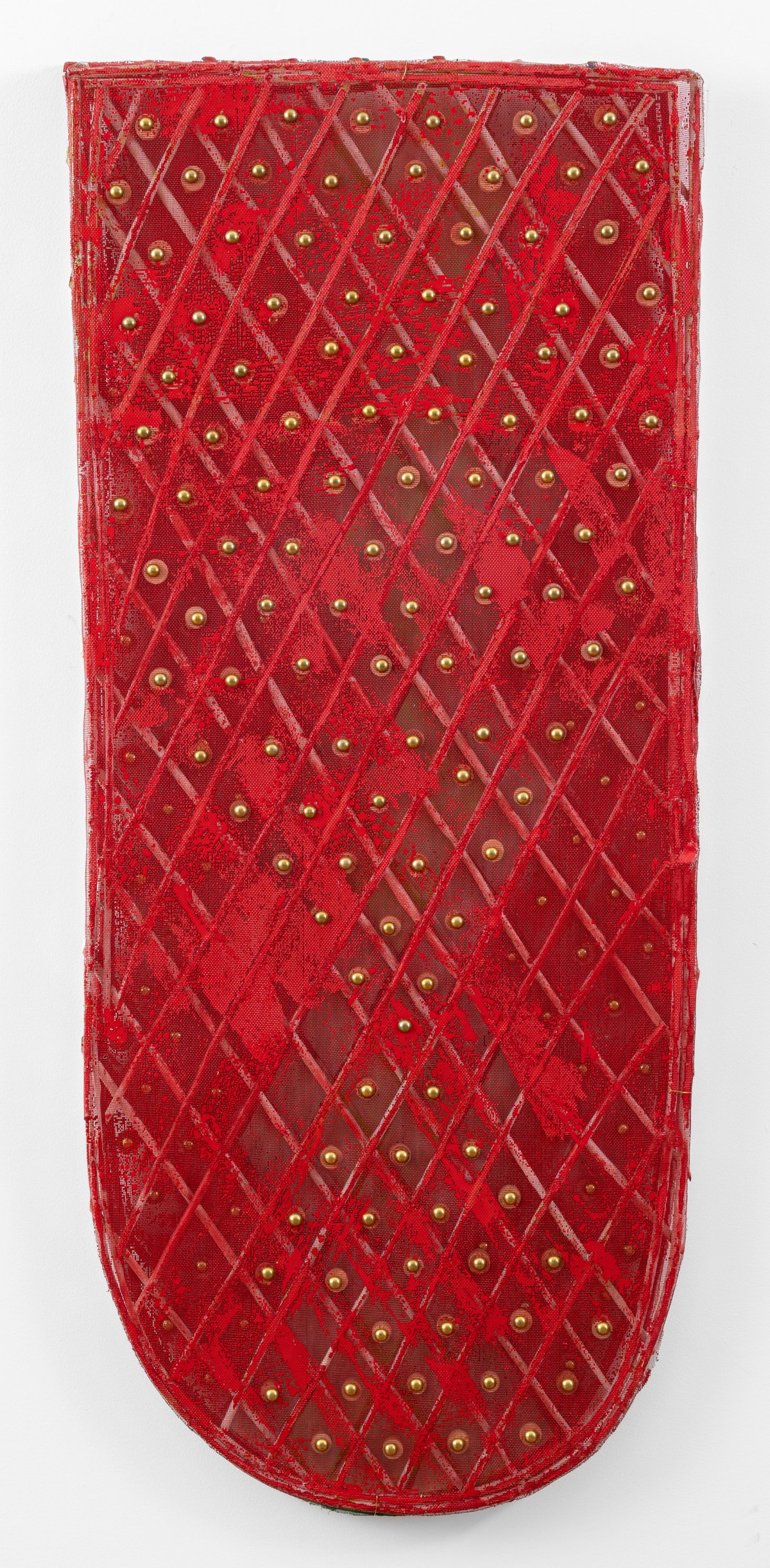 Daniel Dezeuze, Bouclier 8, 2013