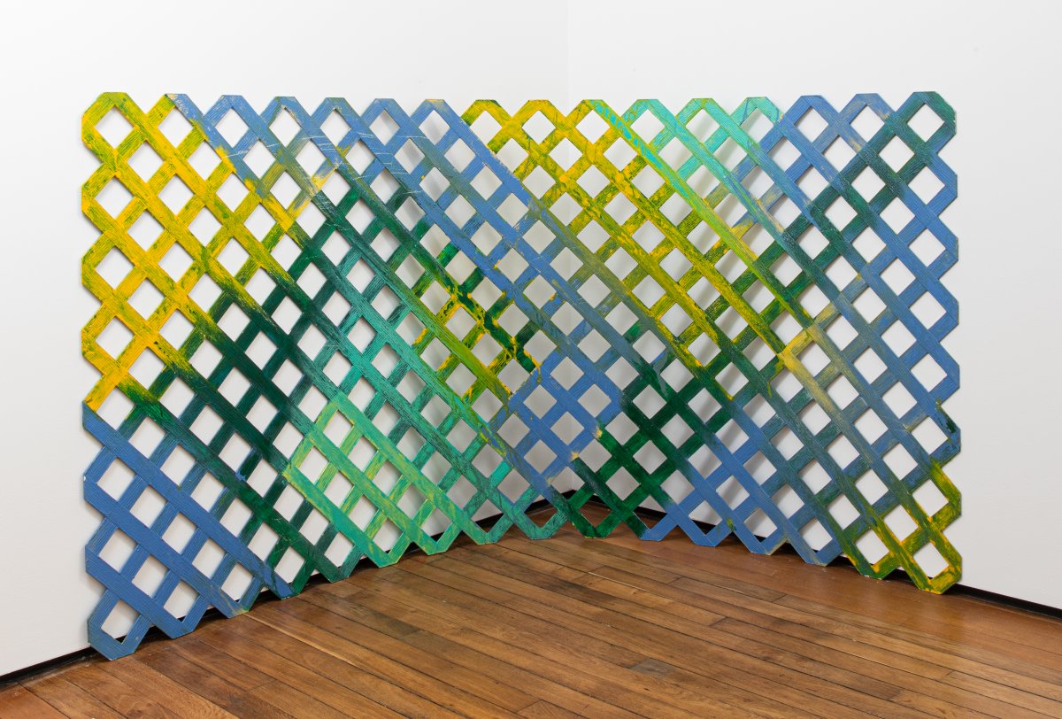 Daniel Dezeuze, Forêt profonde 1, 2001