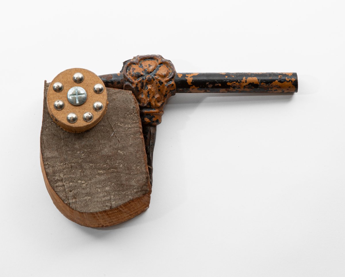 Daniel Dezeuze, Arme de poing, 1987