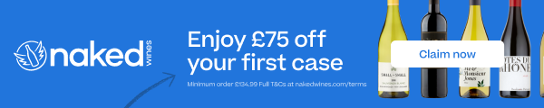 Naked Wines - £75 off your first case
