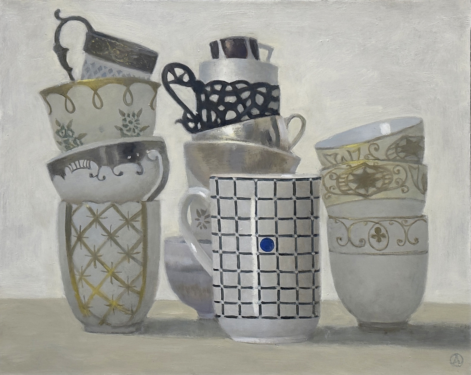 Olga Antonova, Teacups, 2024