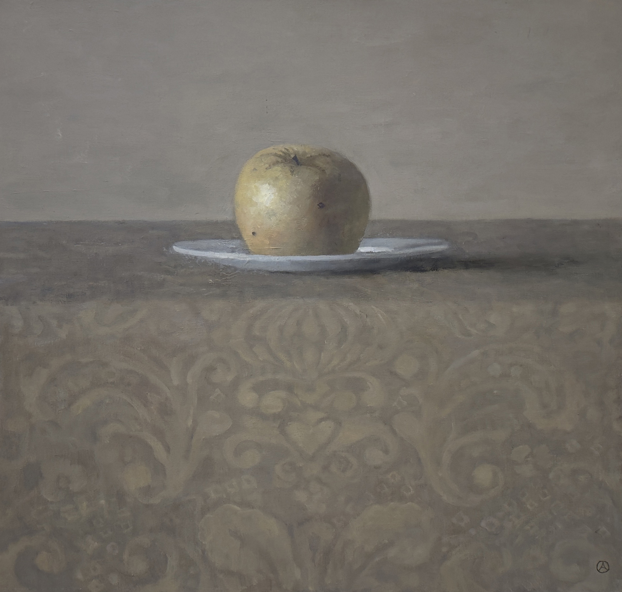 Apple on Plate, 2024