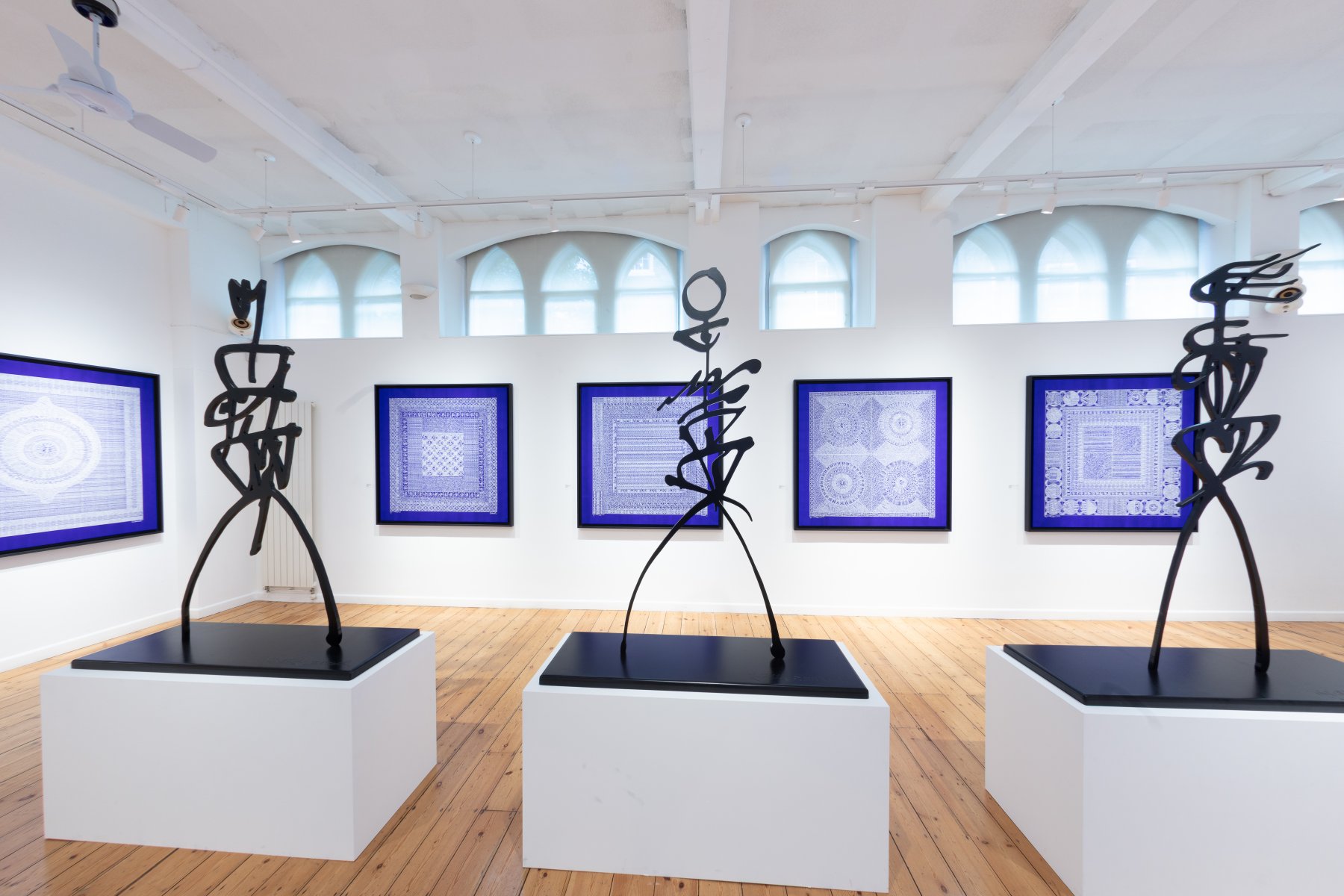 Image for Rachid Koraïchi: Celestial Blue, at October Gallery