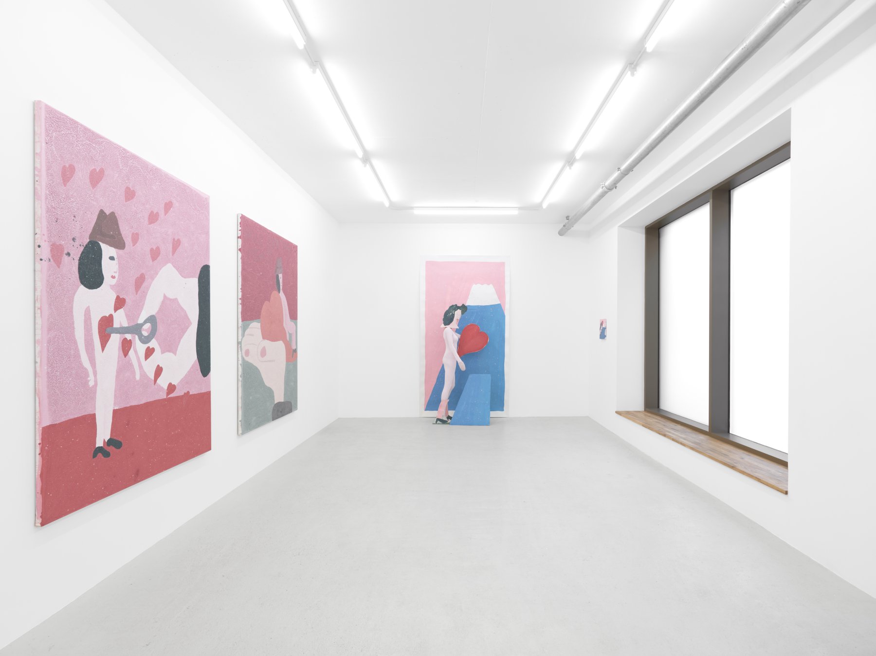 Installation image for Kate Groobey: Always Love, at Sim Smith