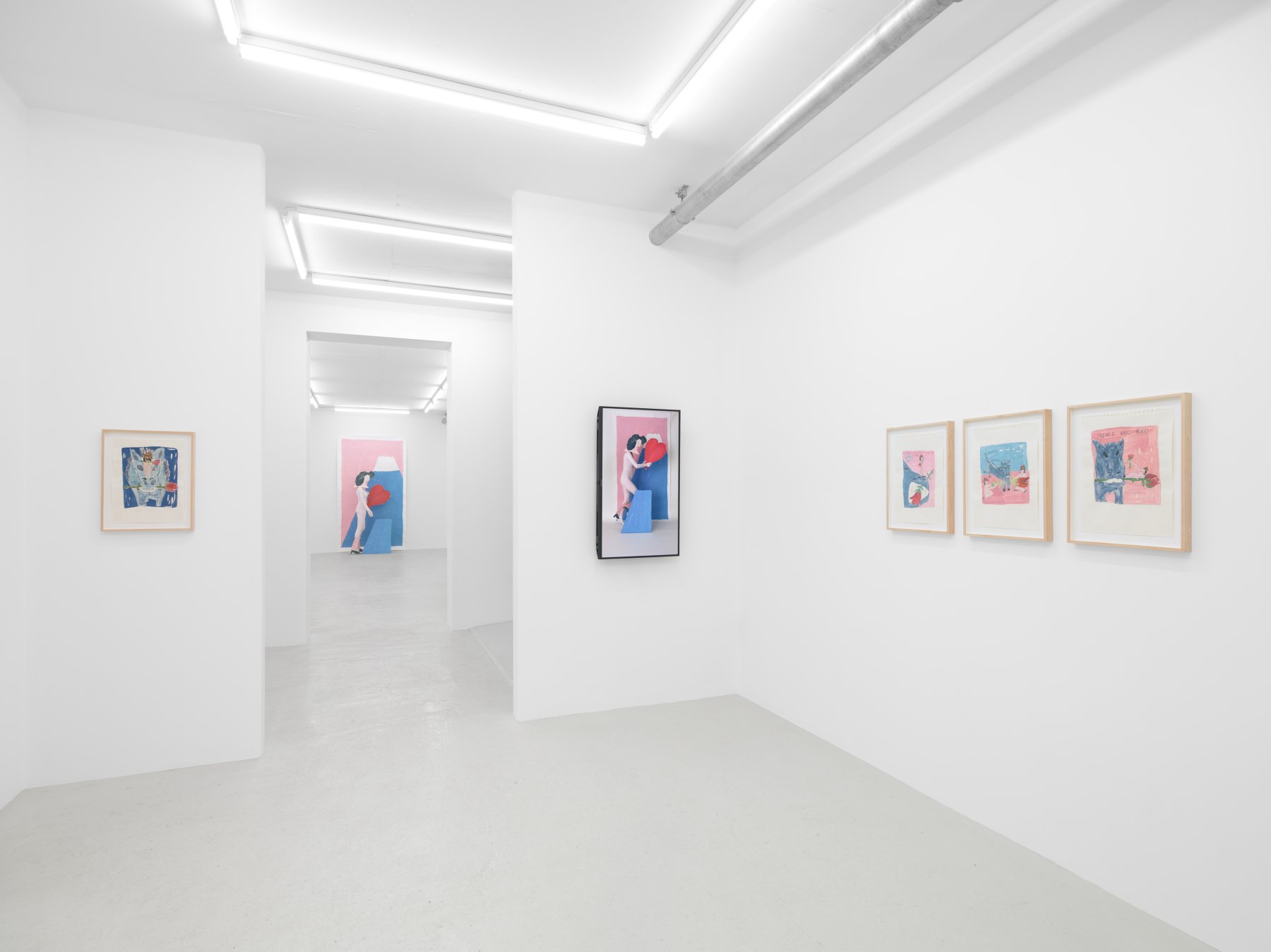 Installation image for Kate Groobey: Always Love, at Sim Smith