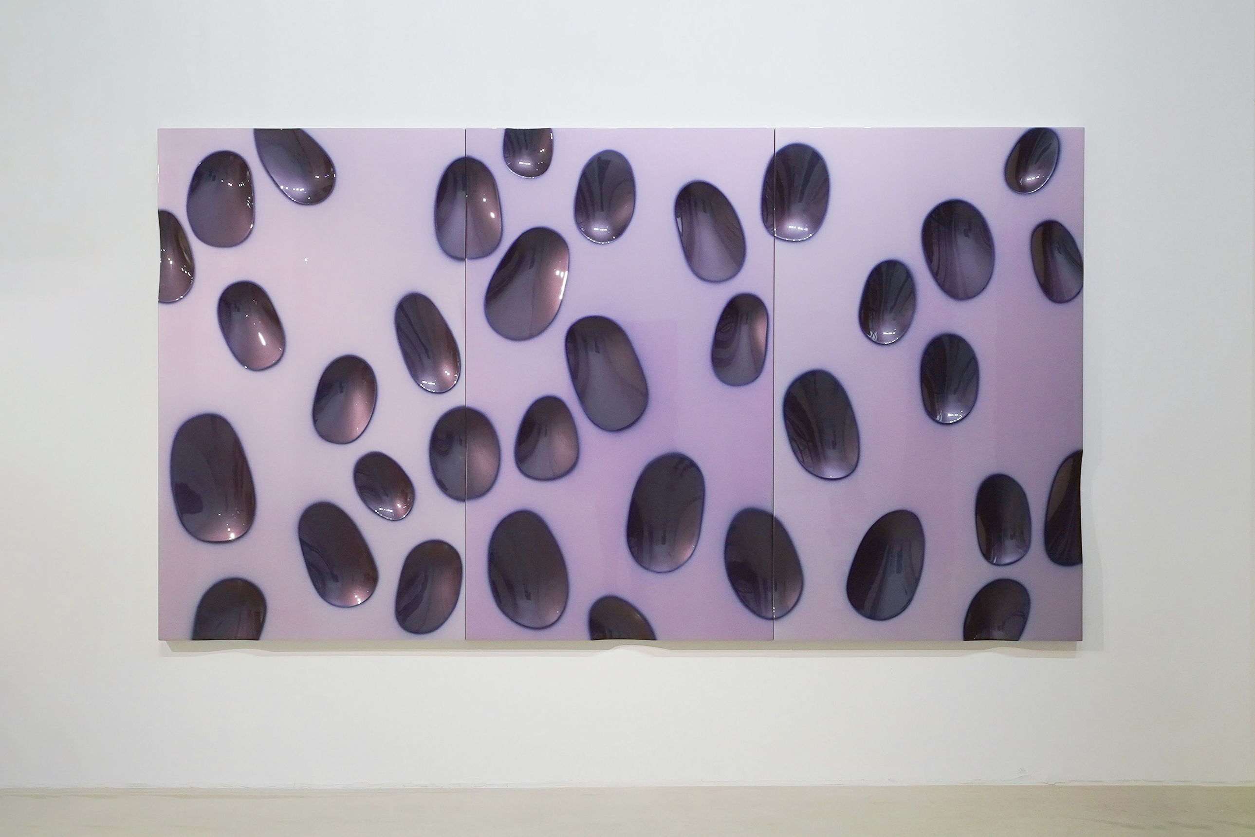 Willi Siber, Tafelobjekt (Triptychon), 2024