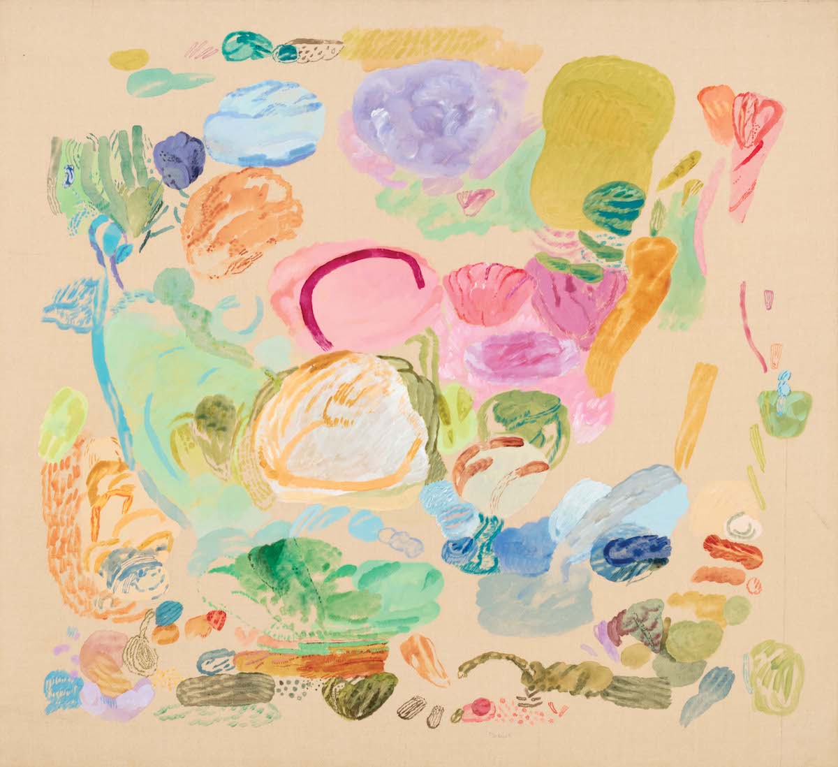 Noah Landfield, Paul Jenkins, Cynthia Knott, Alexander Calder & Judy Dolnick, Untitled