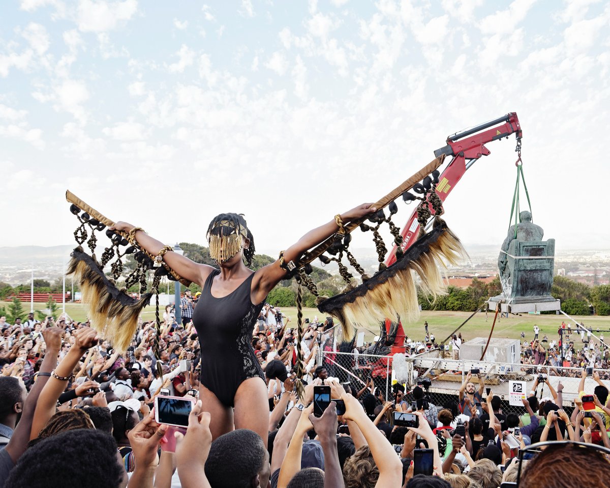 Sethembile Msezane, Chapungu – The Day Rhodes Fell, 2015