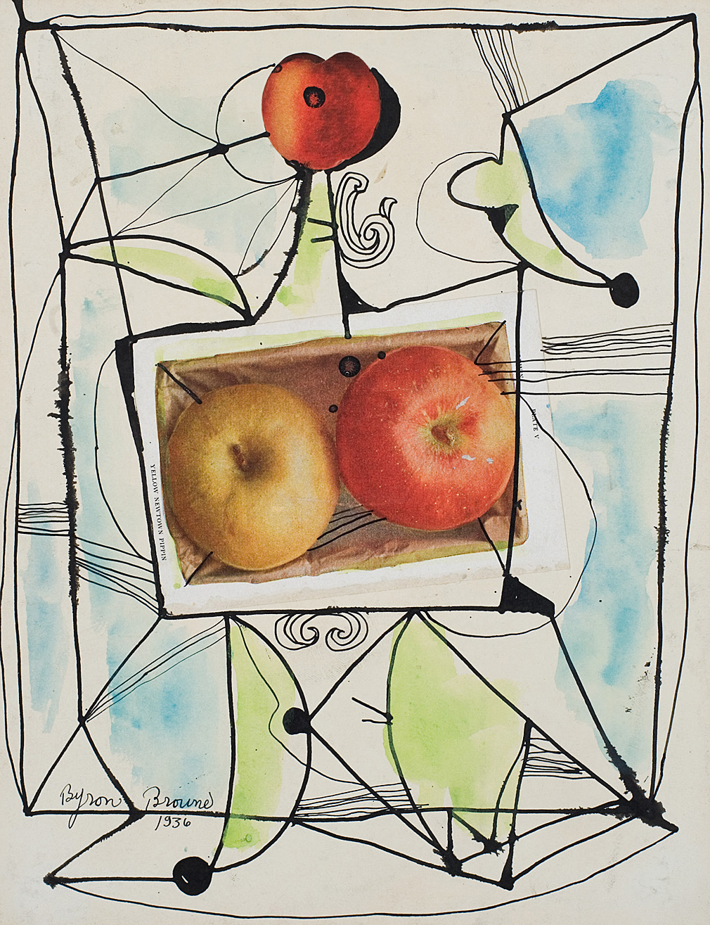 Byron Browne, A Feast of Apples, 1936