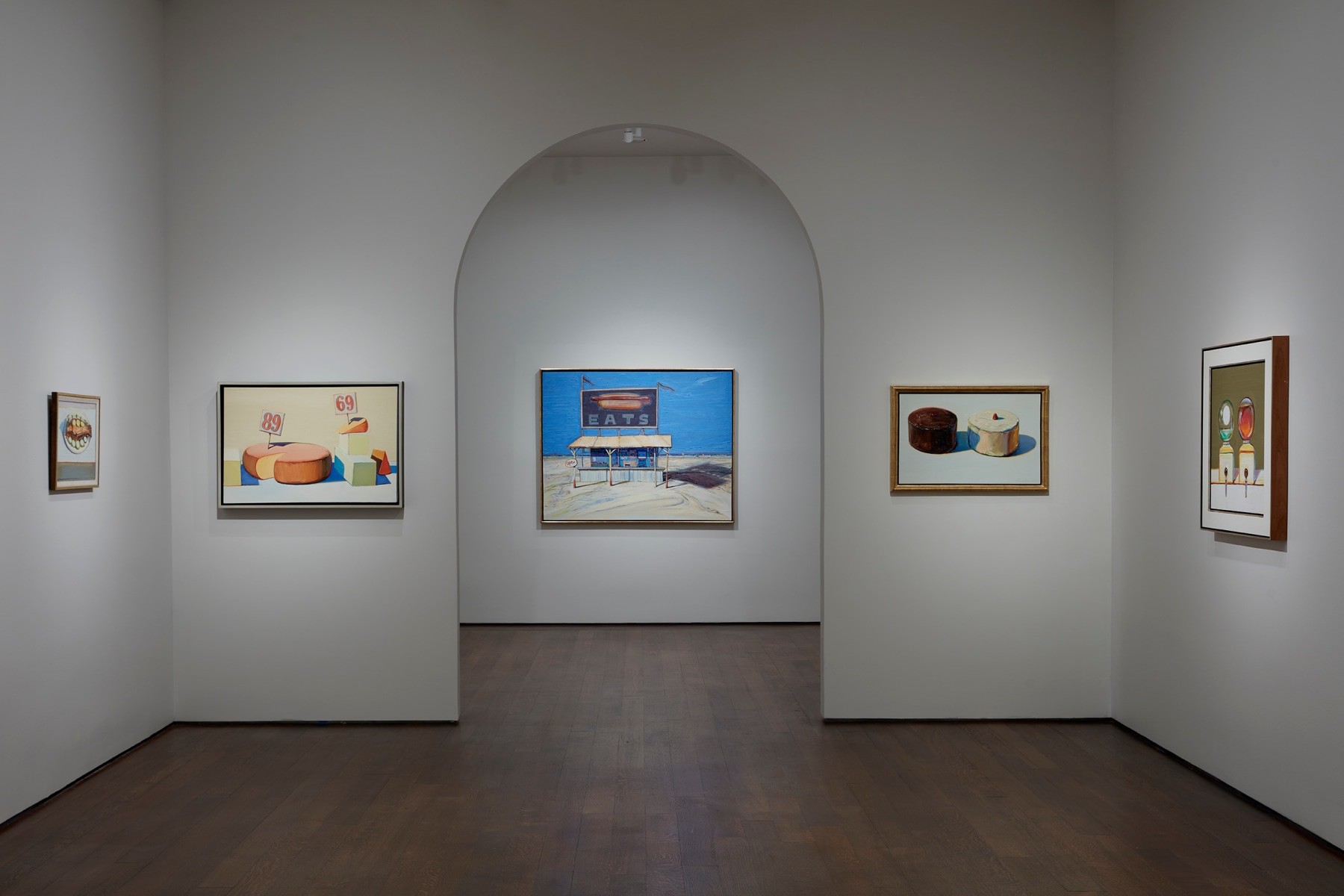 Image from our show of the day, Wayne Thiebaud: Summer Days @ Acquavella Galleries