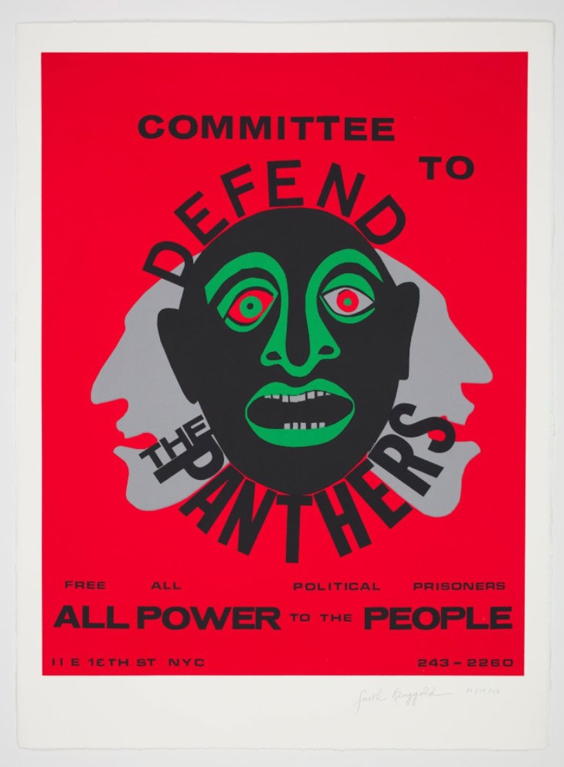 Faith Ringgold, Committee to Defend the Panthers, 2023