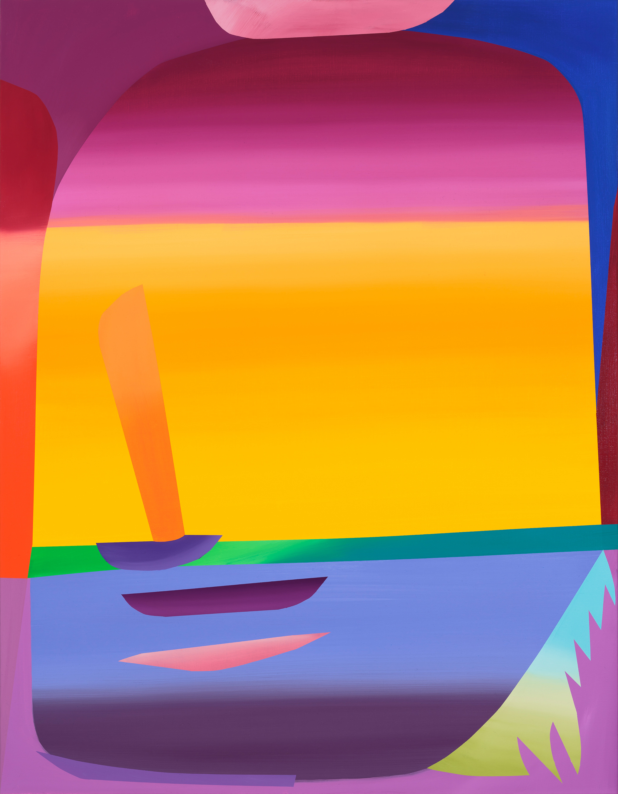 Details from Yesterday, Today and Tomorrow - Magenta, Yellow and Crimson, 2024