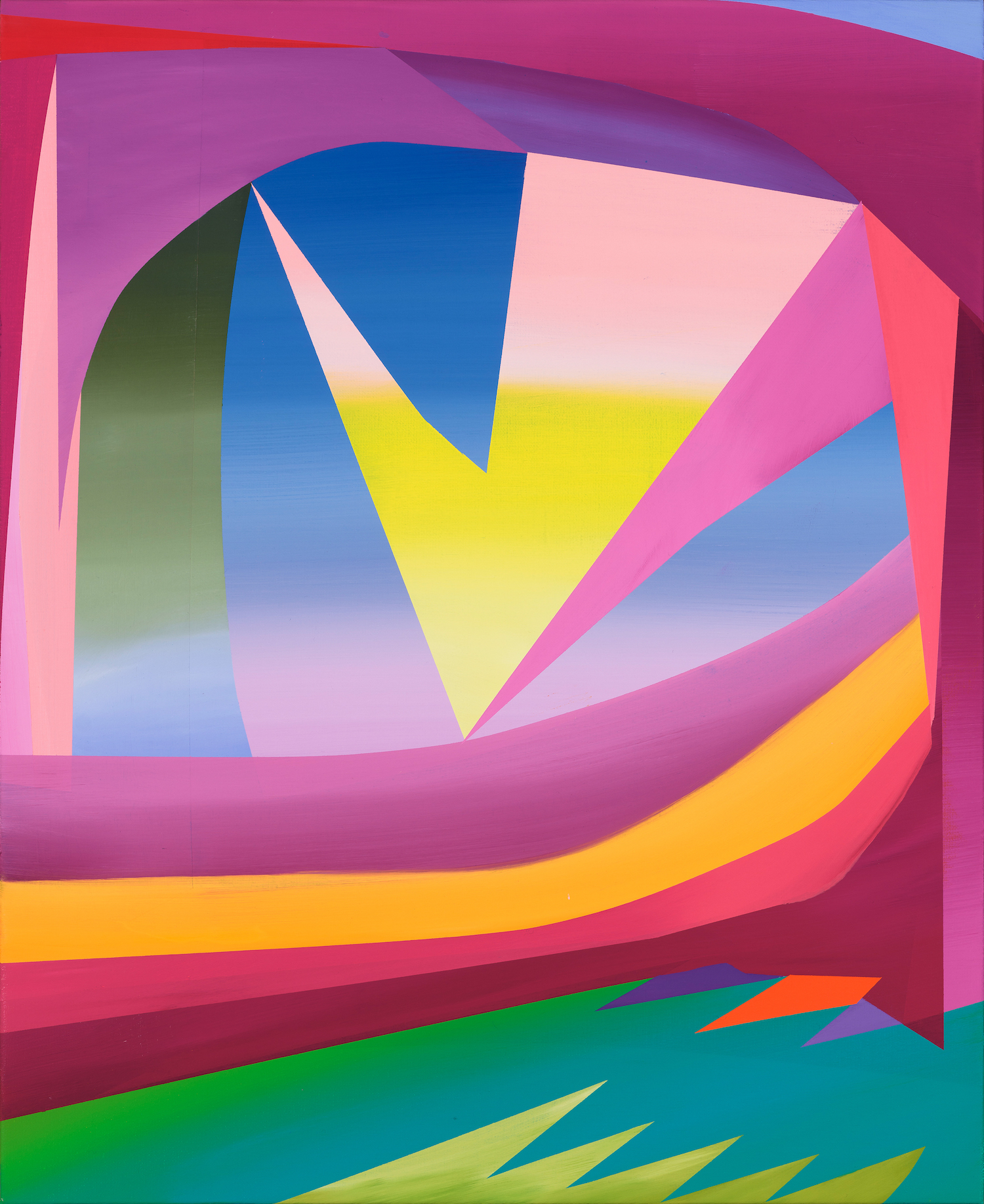 Kristi Kongi, The Moon Gave Hope with the Stars and Sky, 2024