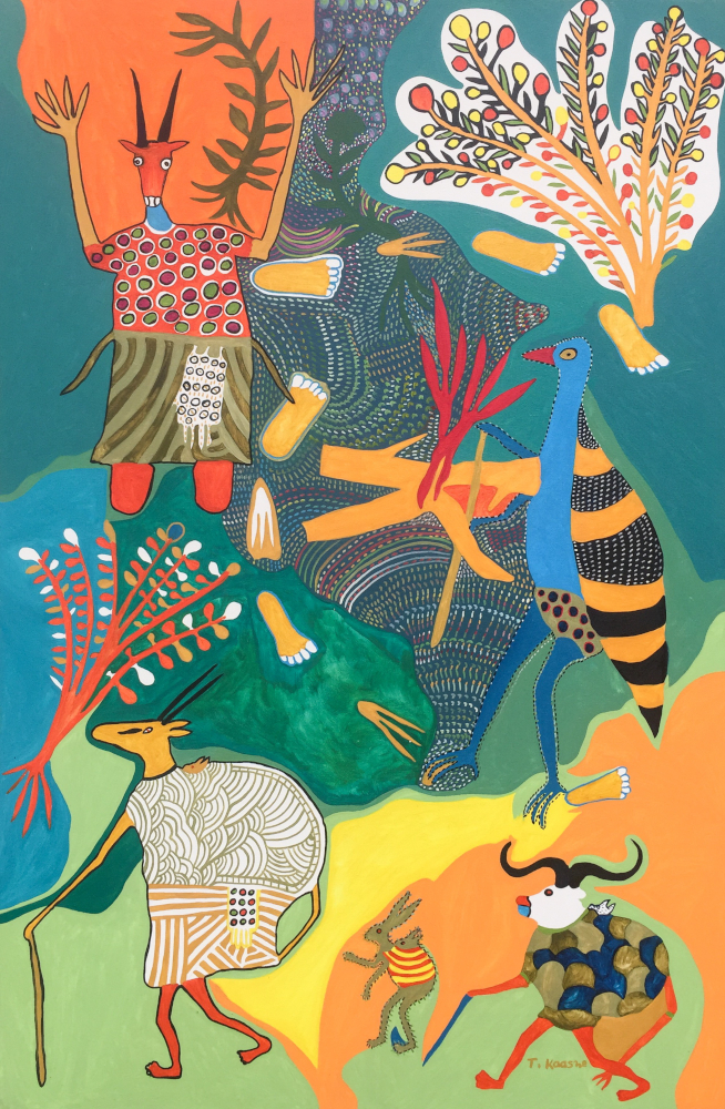 Thamae Kaashe, The Story of Steenbok and Rabbit, 2023