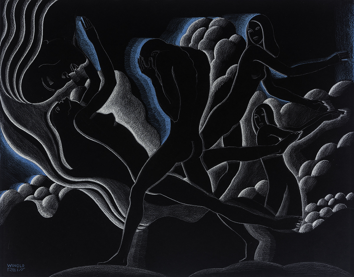 Winold Reiss, [Expulsion from the Garden]