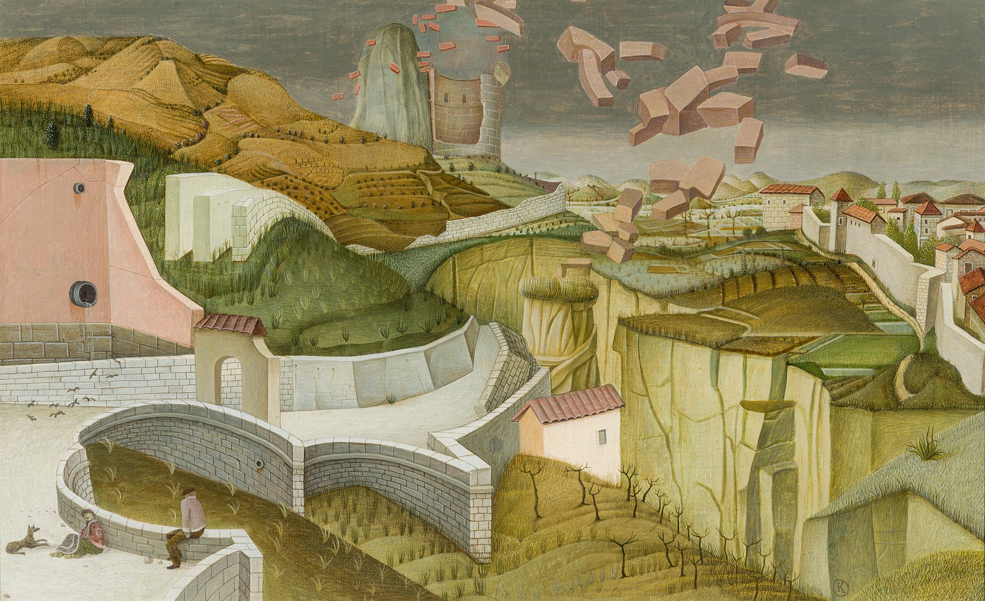 Jules Kirschenbaum, Destruction of Babel, 1956