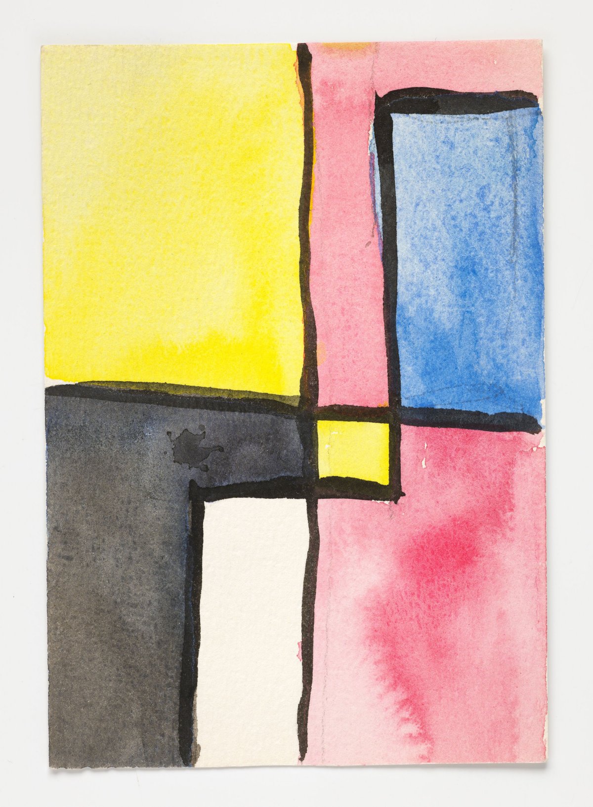 Mary Heilmann, Untitled Watercolor Study, c. 1983 - 1986