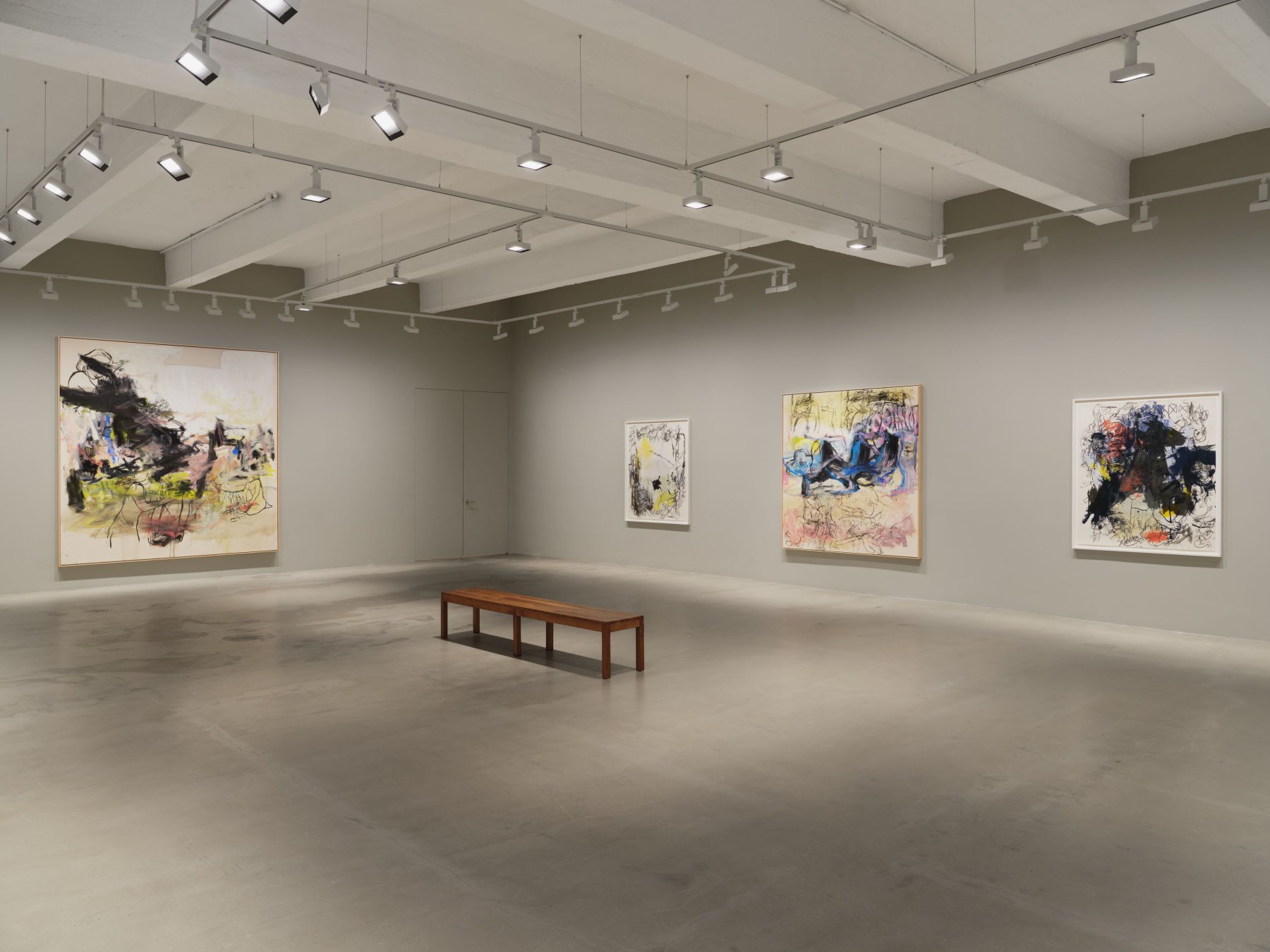 Image for Rita Ackermann. Splits: Printing | Painting, at Hauser & Wirth 18th Street