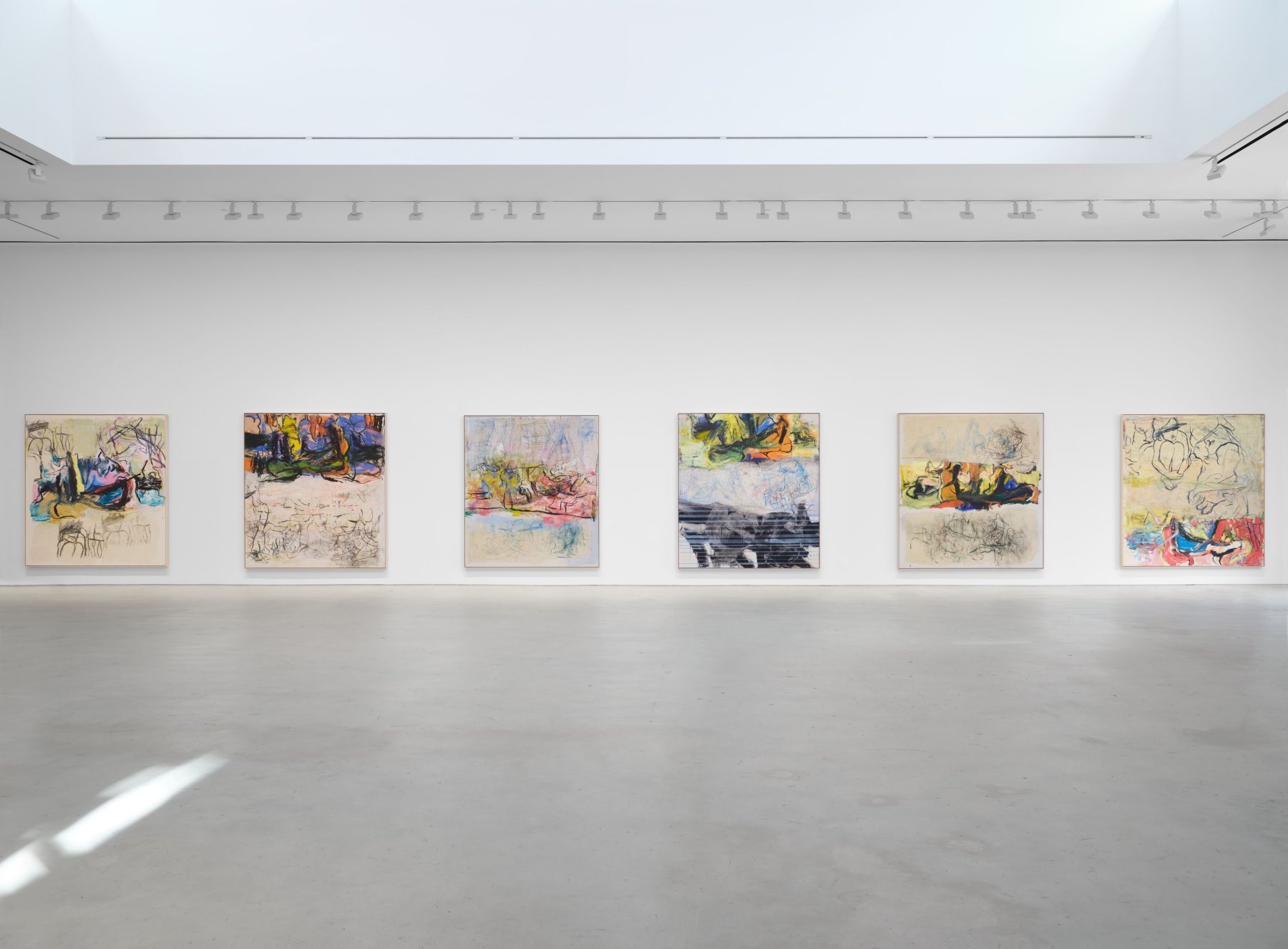 Image for Rita Ackermann. Splits, at Hauser & Wirth 22nd Street