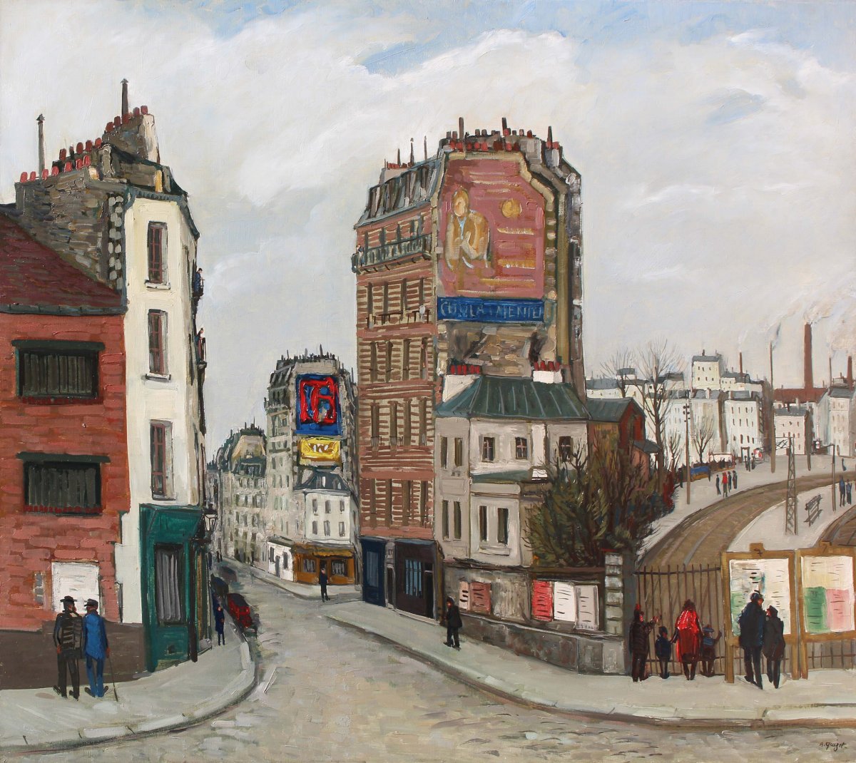 Alphonse-Léon Quizet, Pre-Saint-Gervais