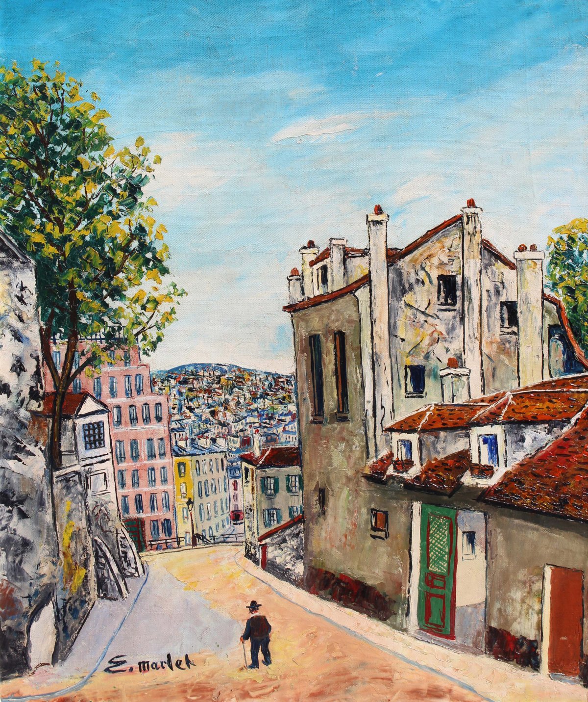 Élisée Maclet, La rue de Saules