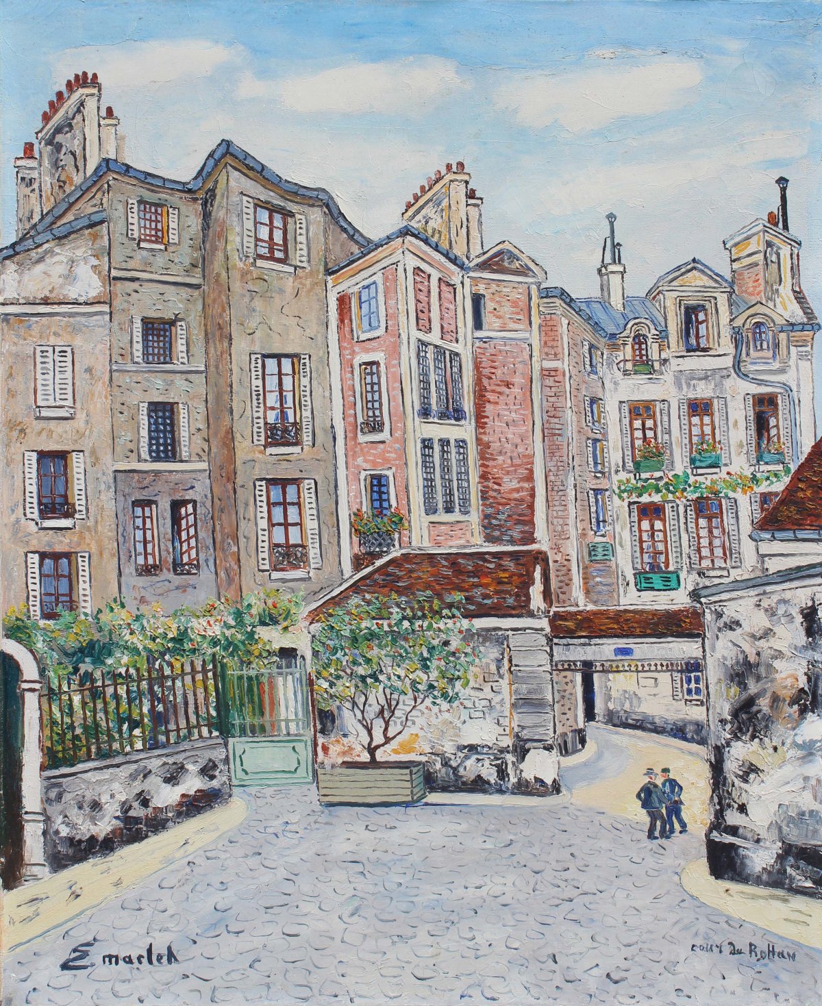 Élisée Maclet, Cour de Rohan