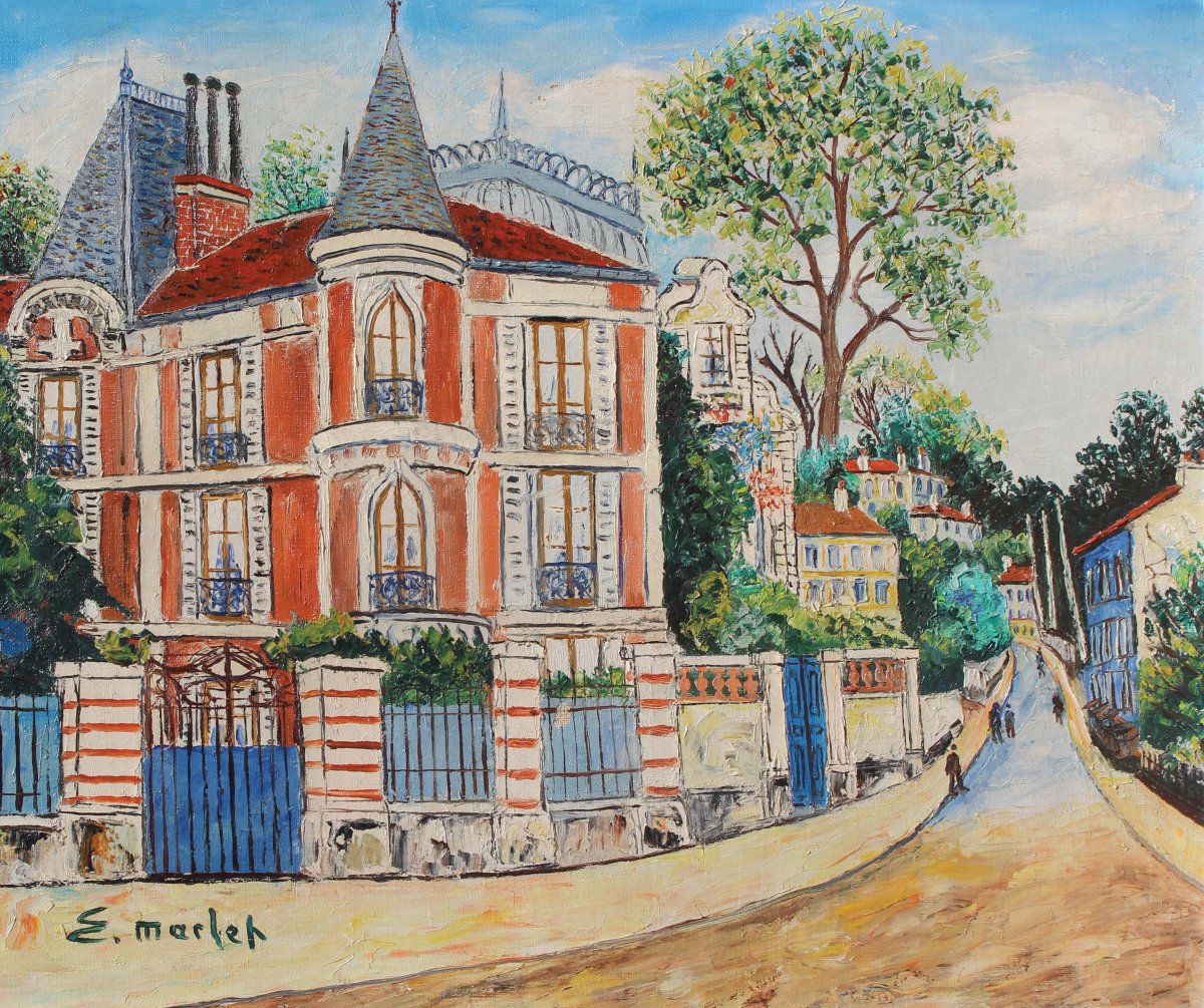 Élisée Maclet, Maisons a Montmartre