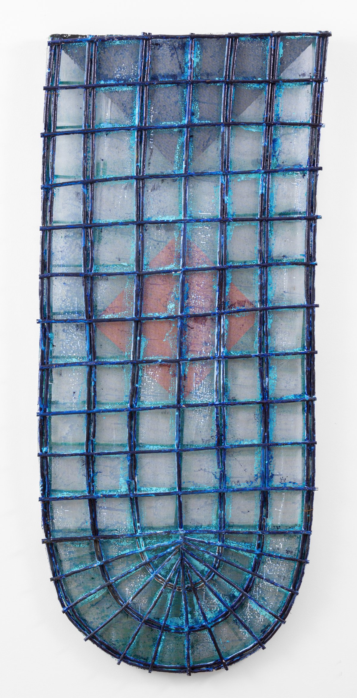 Daniel Dezeuze, Bouclier 5, 2013