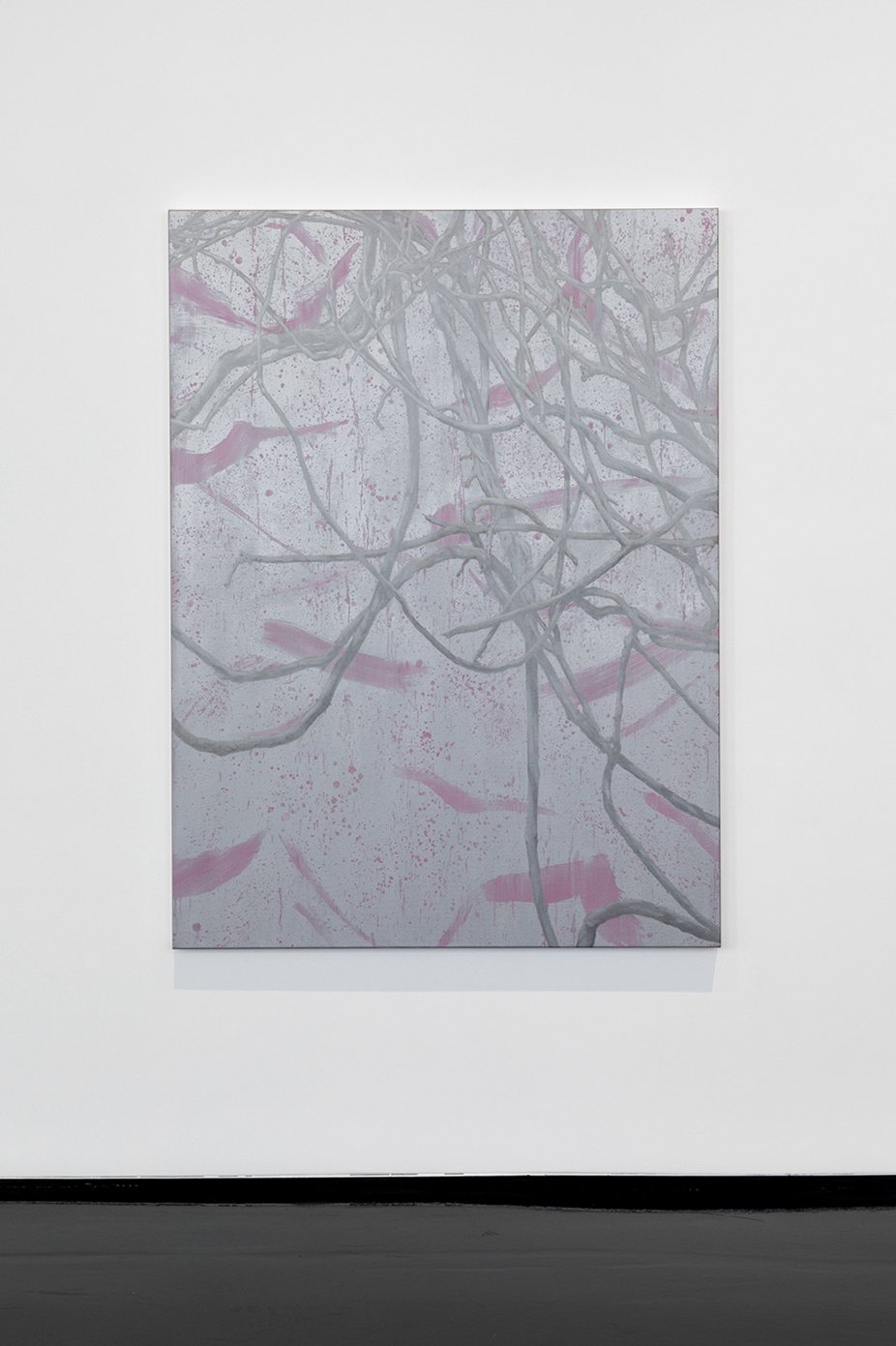 Andrew Browne & Andrew Browne, Pink and silver, 2024