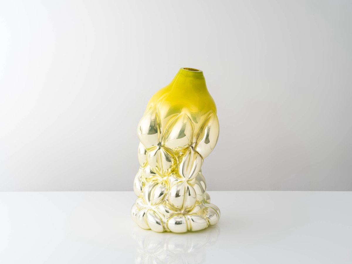 Hanna Hansdotter, Tiffany XL Print, Canary Yellow Metallic, 2023