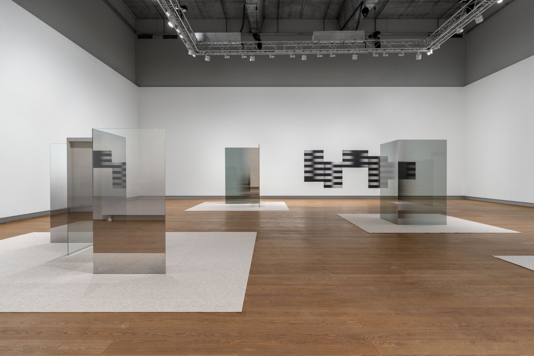 Image for Larry Bell. Works from the 1970s, at Hauser & Wirth Monaco