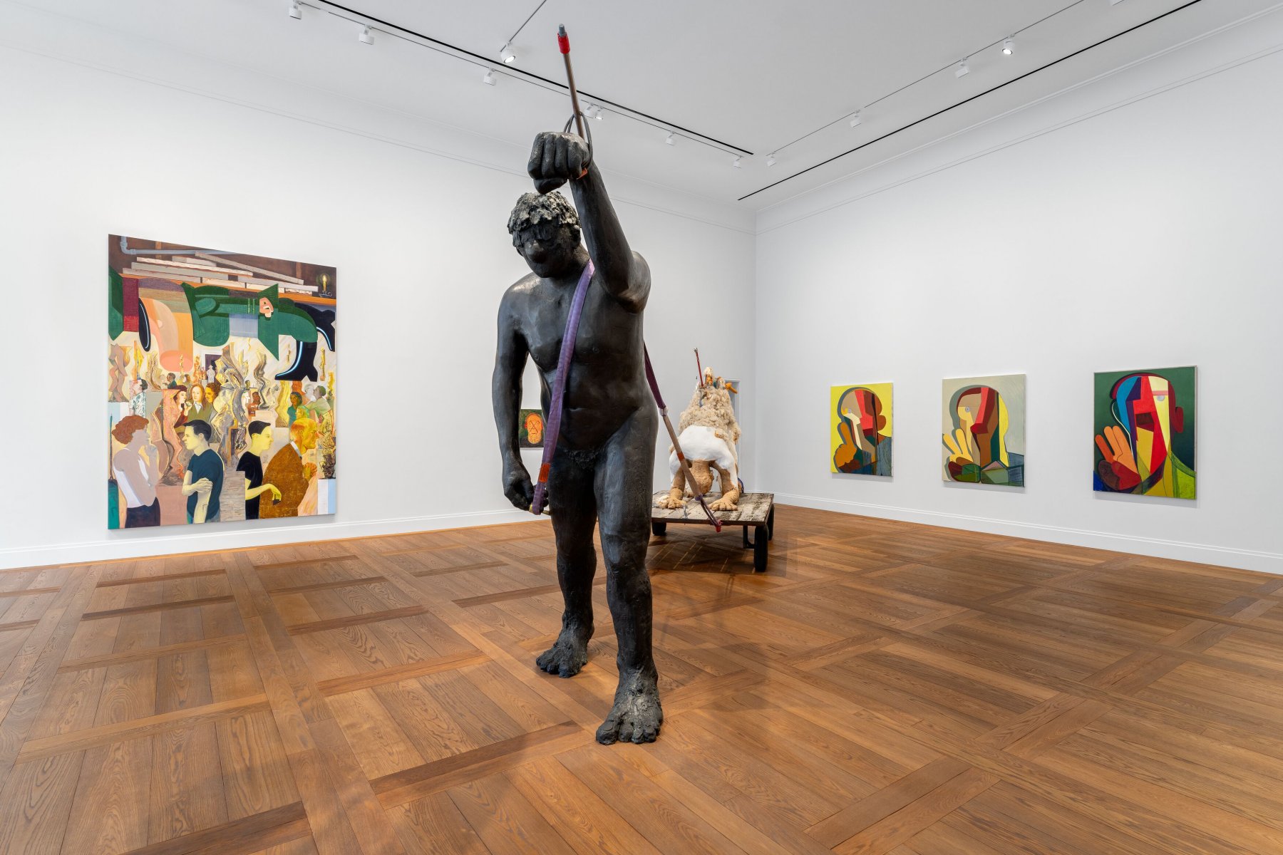 Image for Nicole Eisenman. with, and, of, on Sculpture, at Hauser & Wirth
