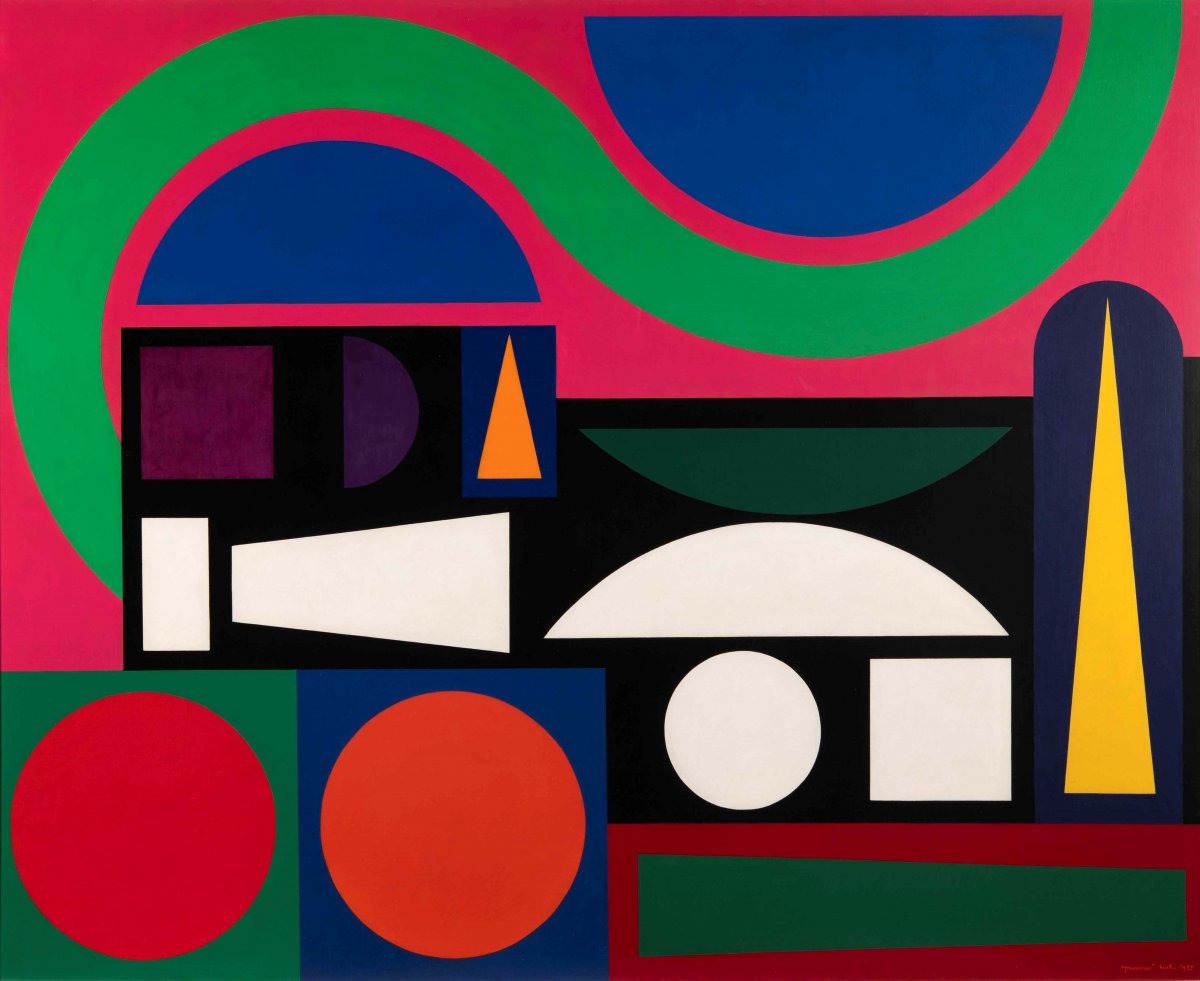 Auguste Herbin, Printemps, 1955