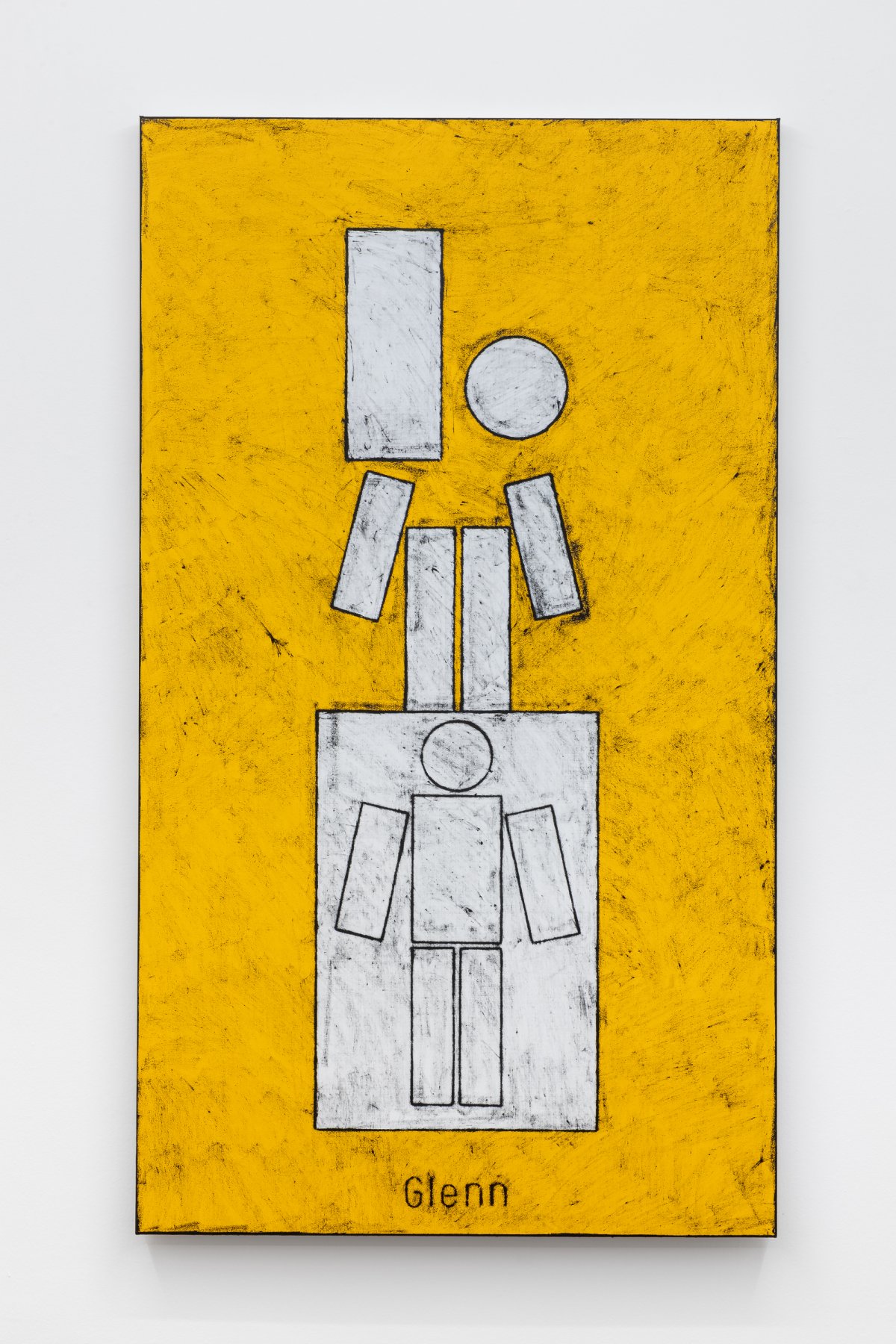 Matt Mullican, Untitled (Glenn: Sign Broken Up), 2024