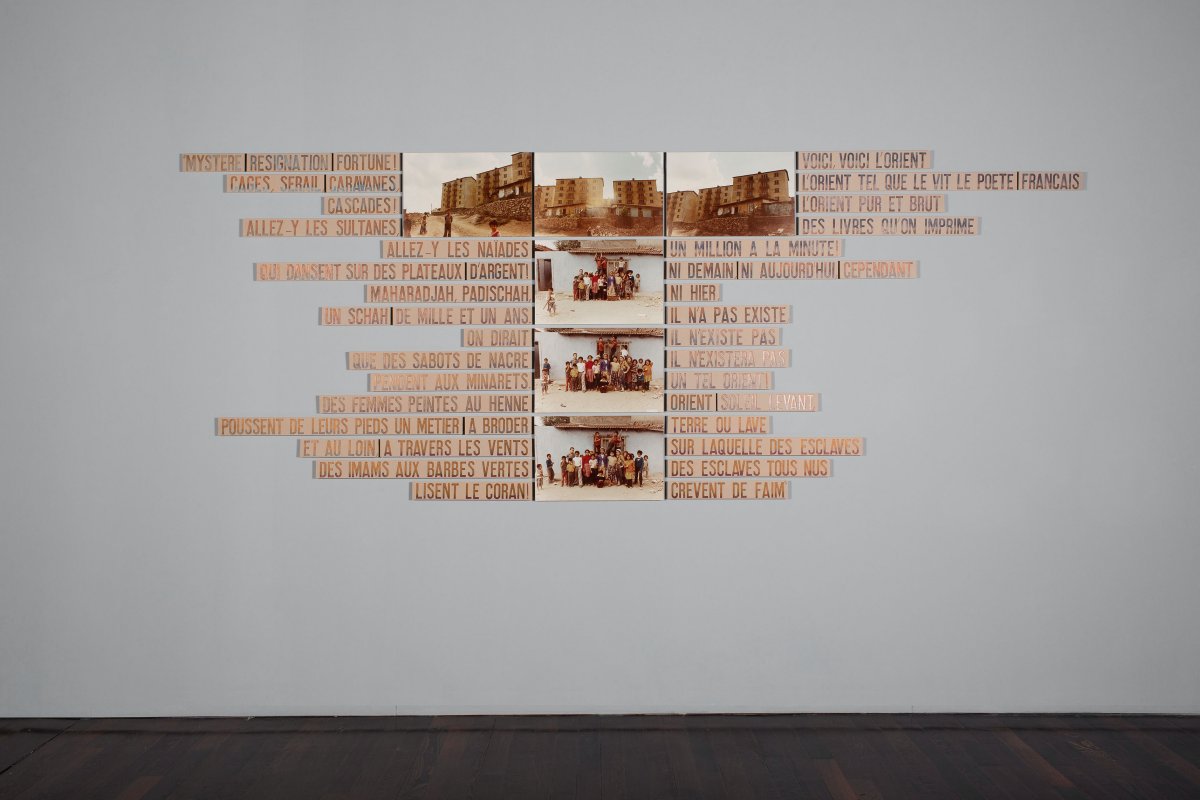 Nil Yalter, Orient (Exile is a Hard Job), 1983