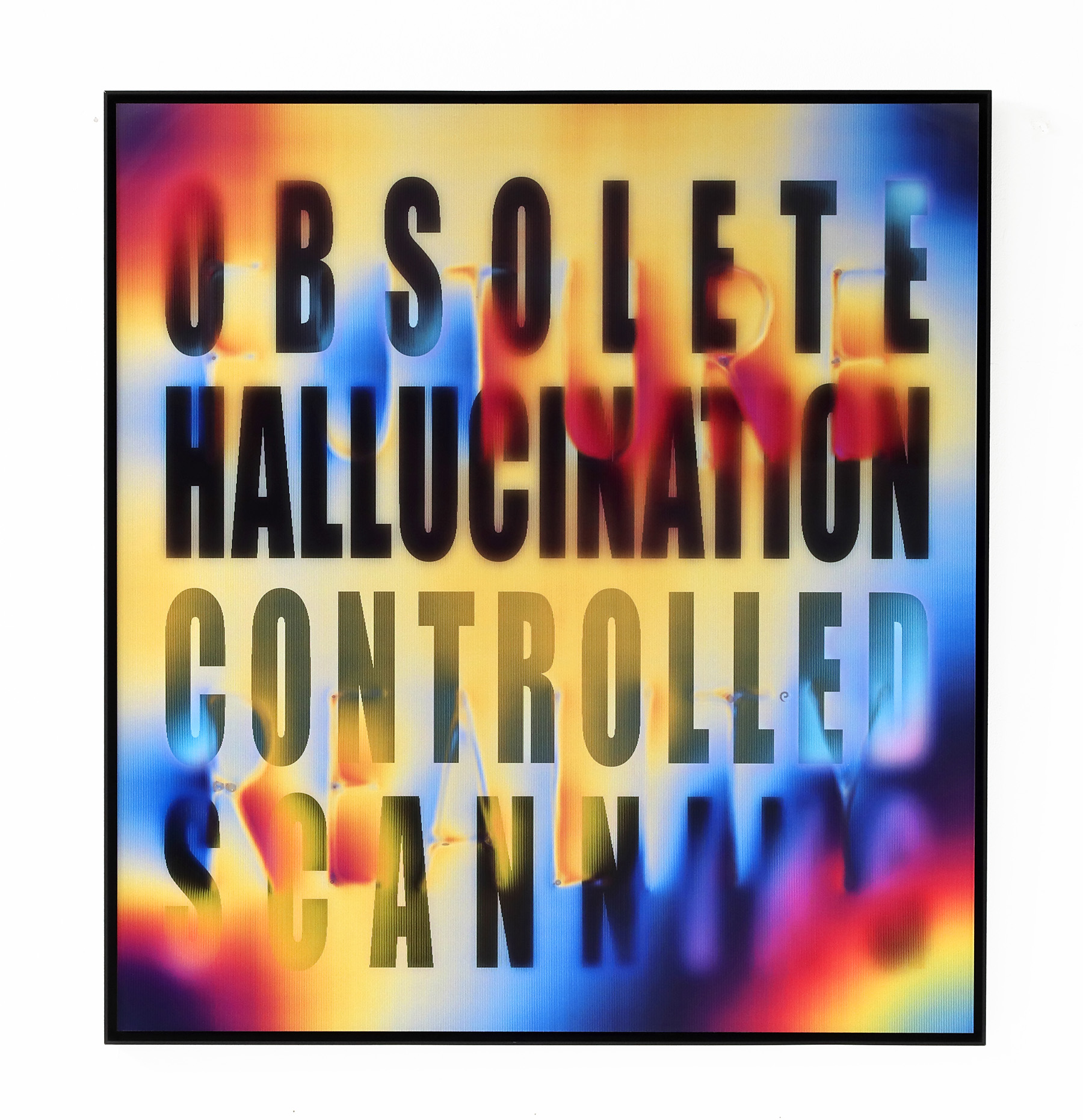 Pascal Dombis, Obsolete Hallucination (Post-Digital Burn), 2024