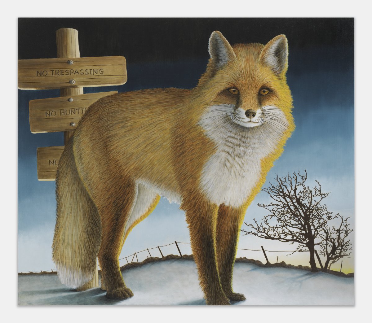 Sean Landers, Sean Landers, Sean Landers, Sean Landers & Sean Landers, No, No, No (Red Fox), 2024