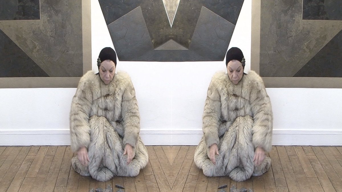 Nil Yalter, Lord Byron Meets the Shaman Woman, 2009