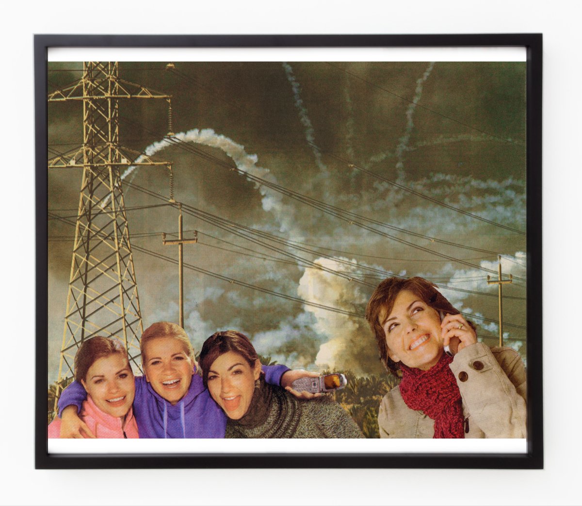 Martha Rosler, Cellular, from the series House Beautiful: Bringing the War Home, New Series, 2004