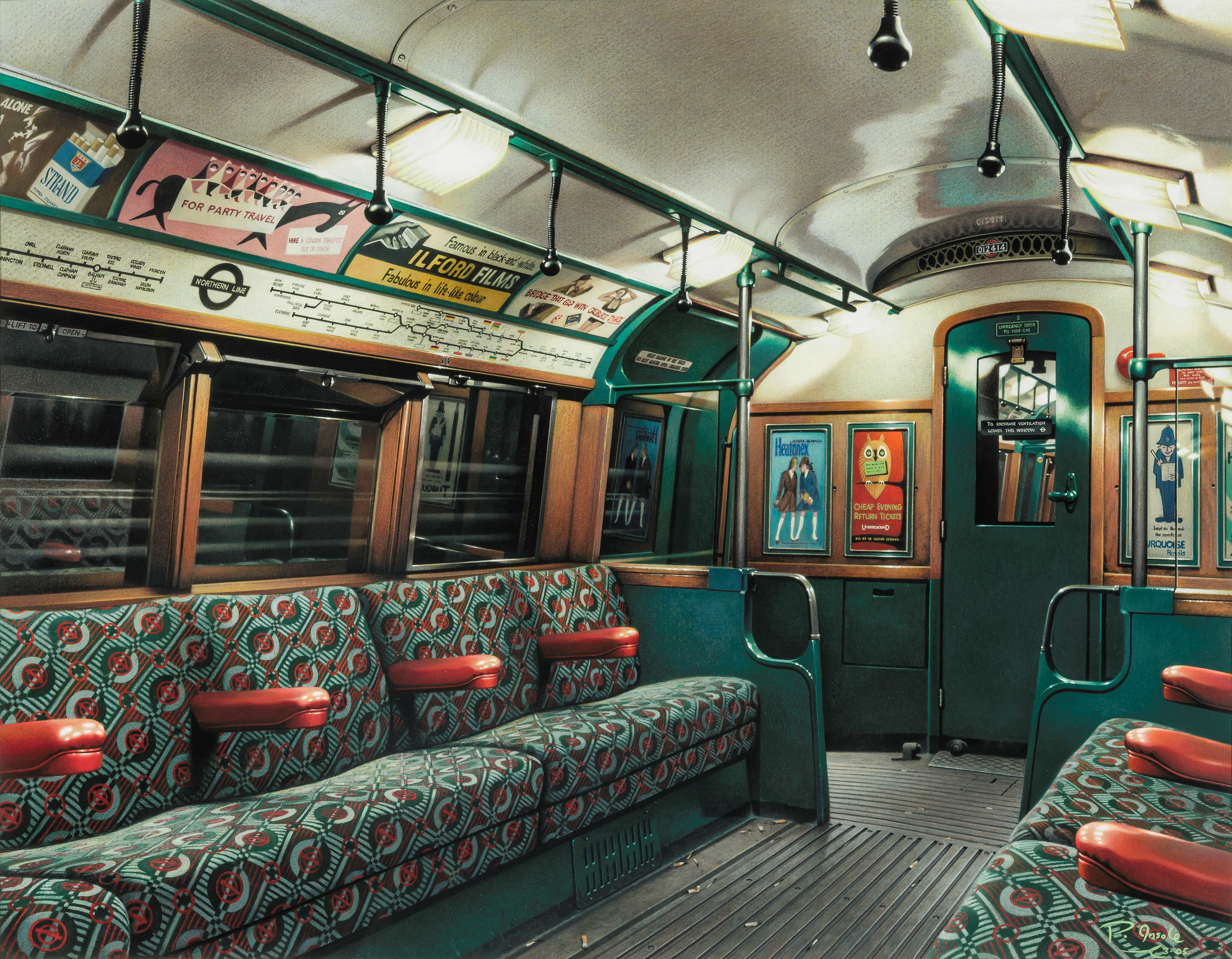 Peter Insole, Green and Gold to Golders Green, 2006