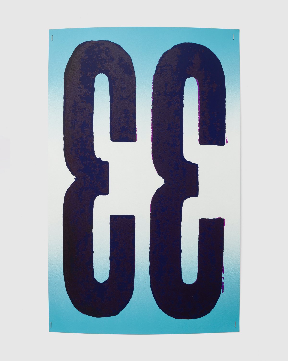 C.R. Stecyk III, 33 1/3 (Blue & White), 2024