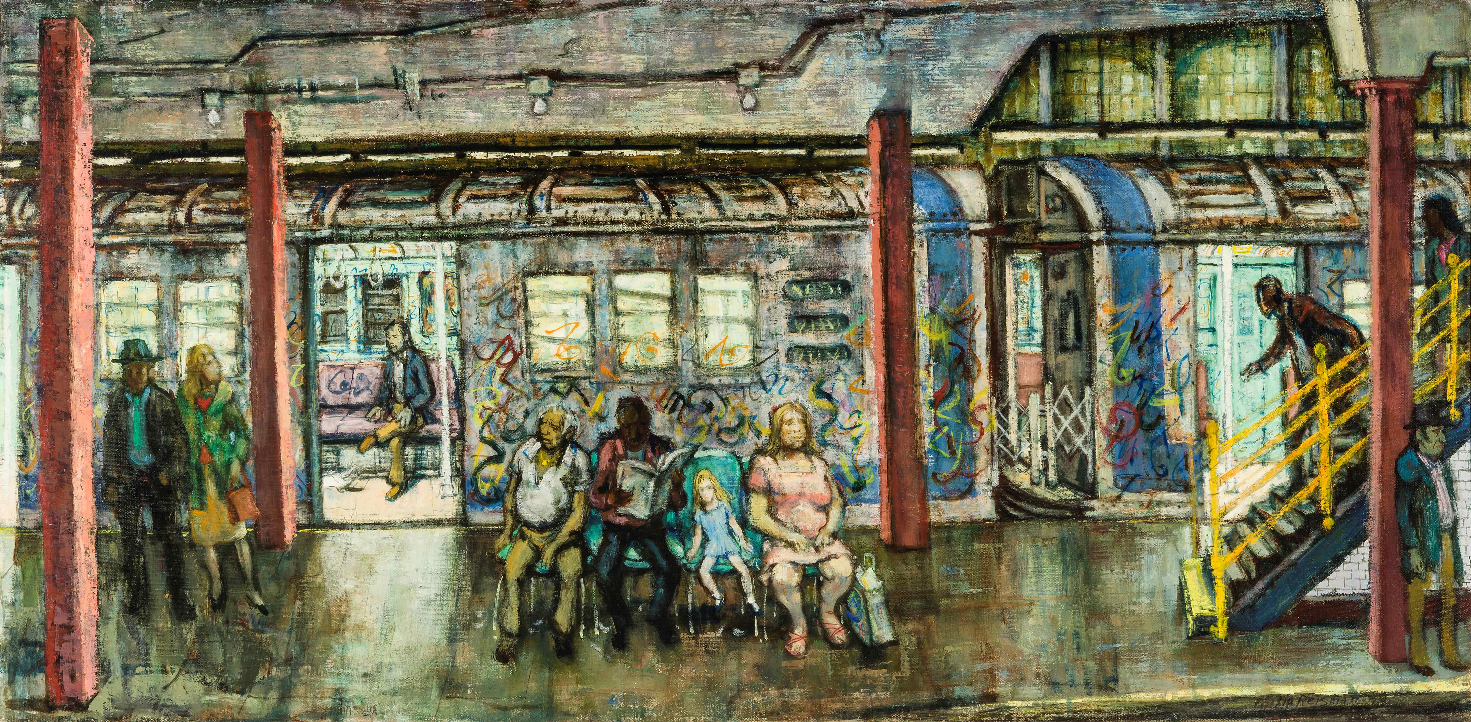 Philip Reisman, Waiting Local, 1979