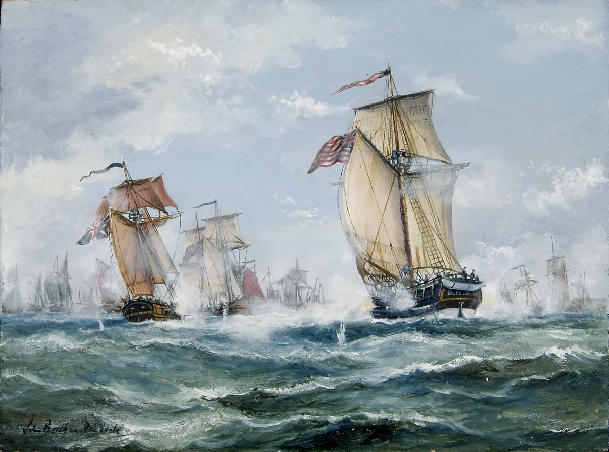 John Bentham Dinsdale, The Providence John Paul Jones First Command